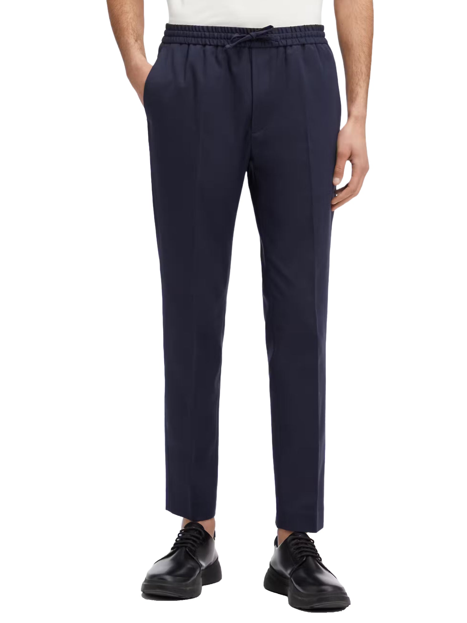 Pantaloni Blu Scuro Calvin Klein