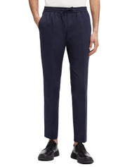 Pantaloni Blu Scuro Calvin Klein