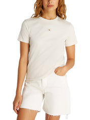 T-shirt Avorio Calvin Klein Jeans