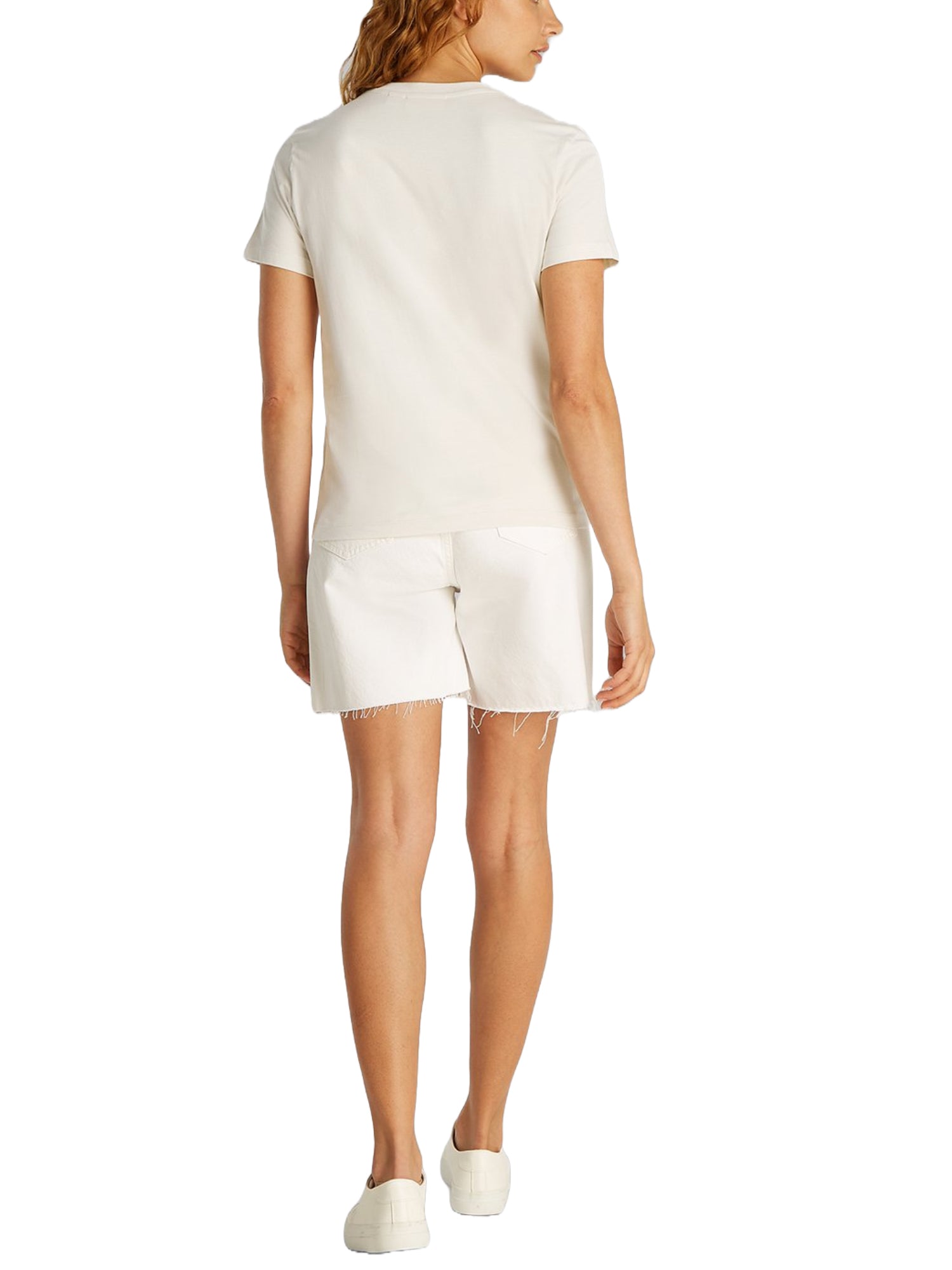 T-shirt Avorio Calvin Klein Jeans