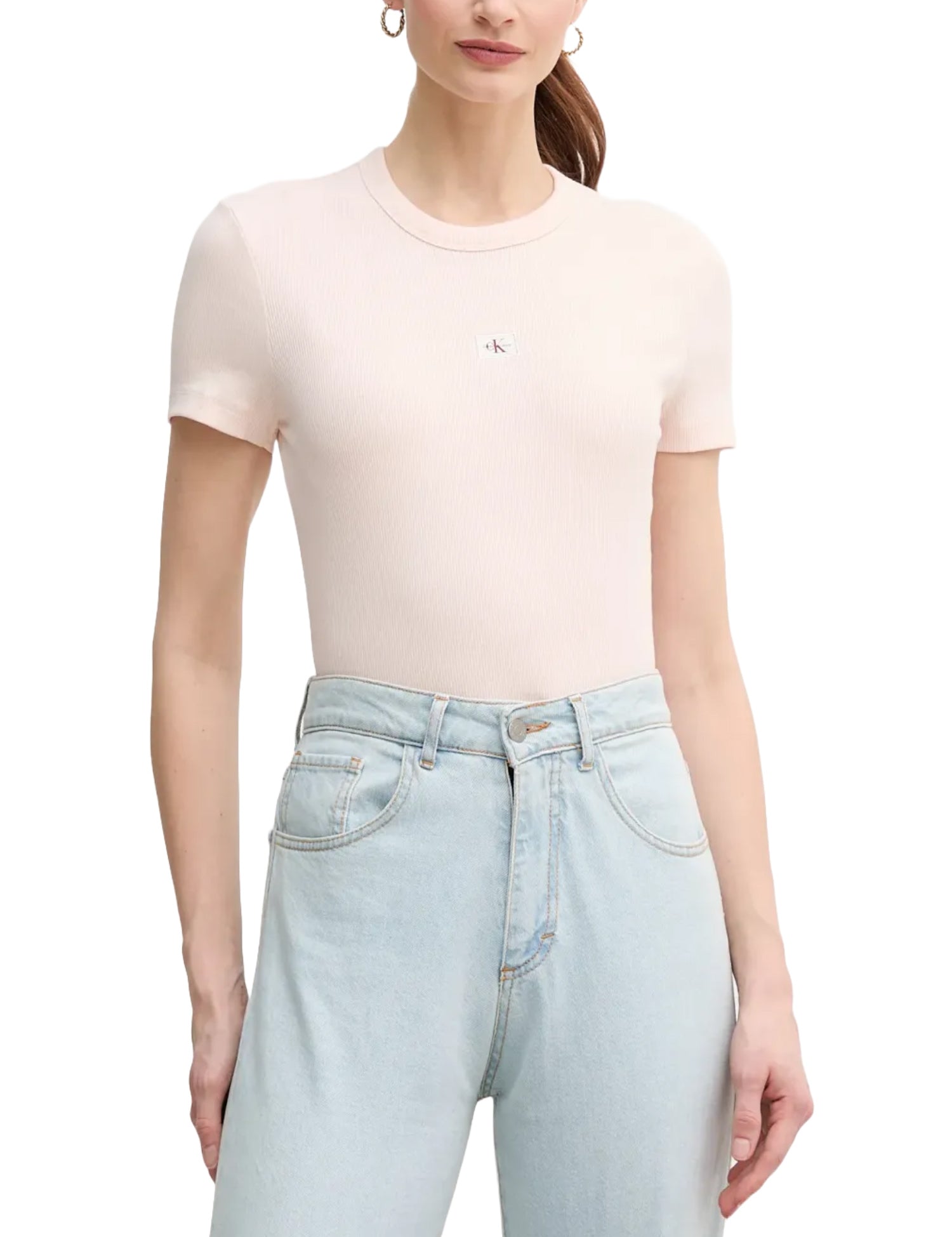 T-shirt Rosa Calvin Klein Jeans