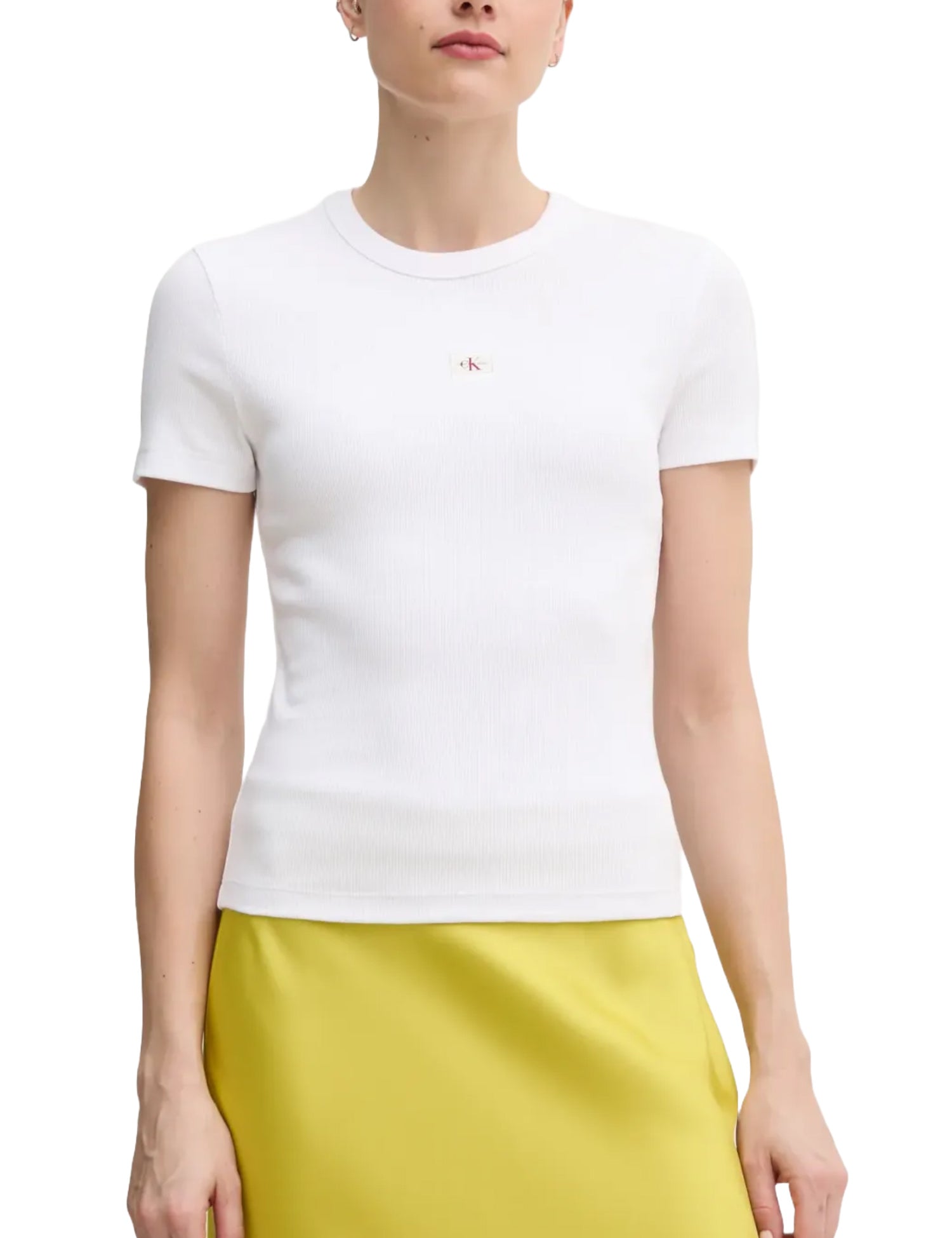 T-shirt Bianco Calvin Klein Jeans