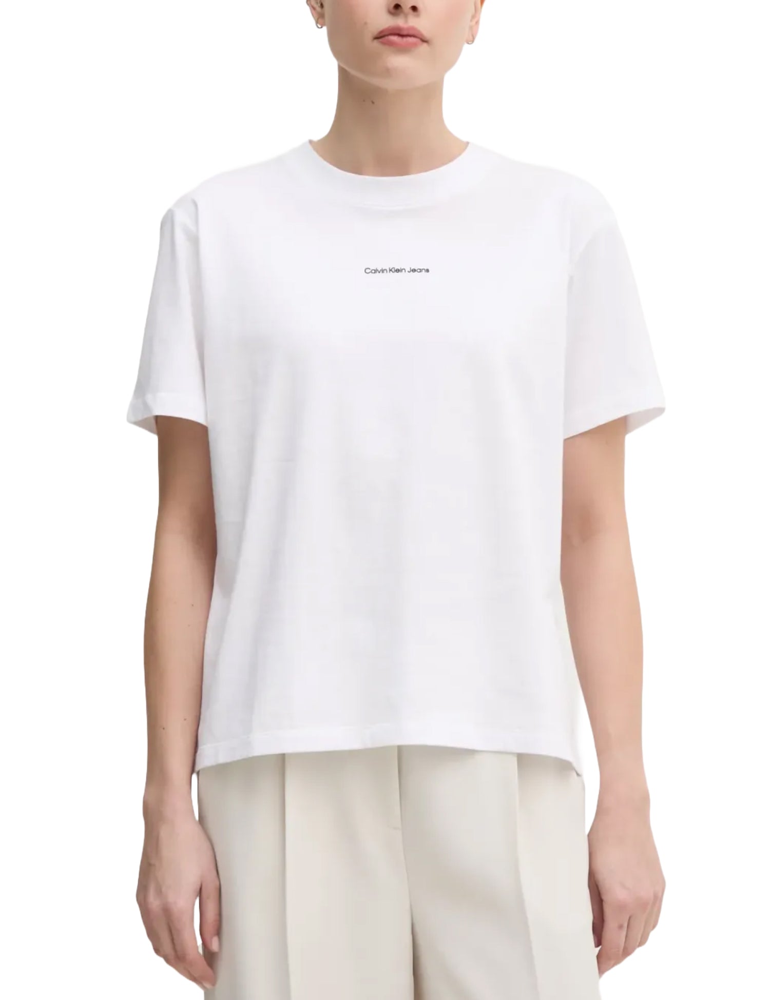 T-shirt Bianco Calvin Klein Jeans
