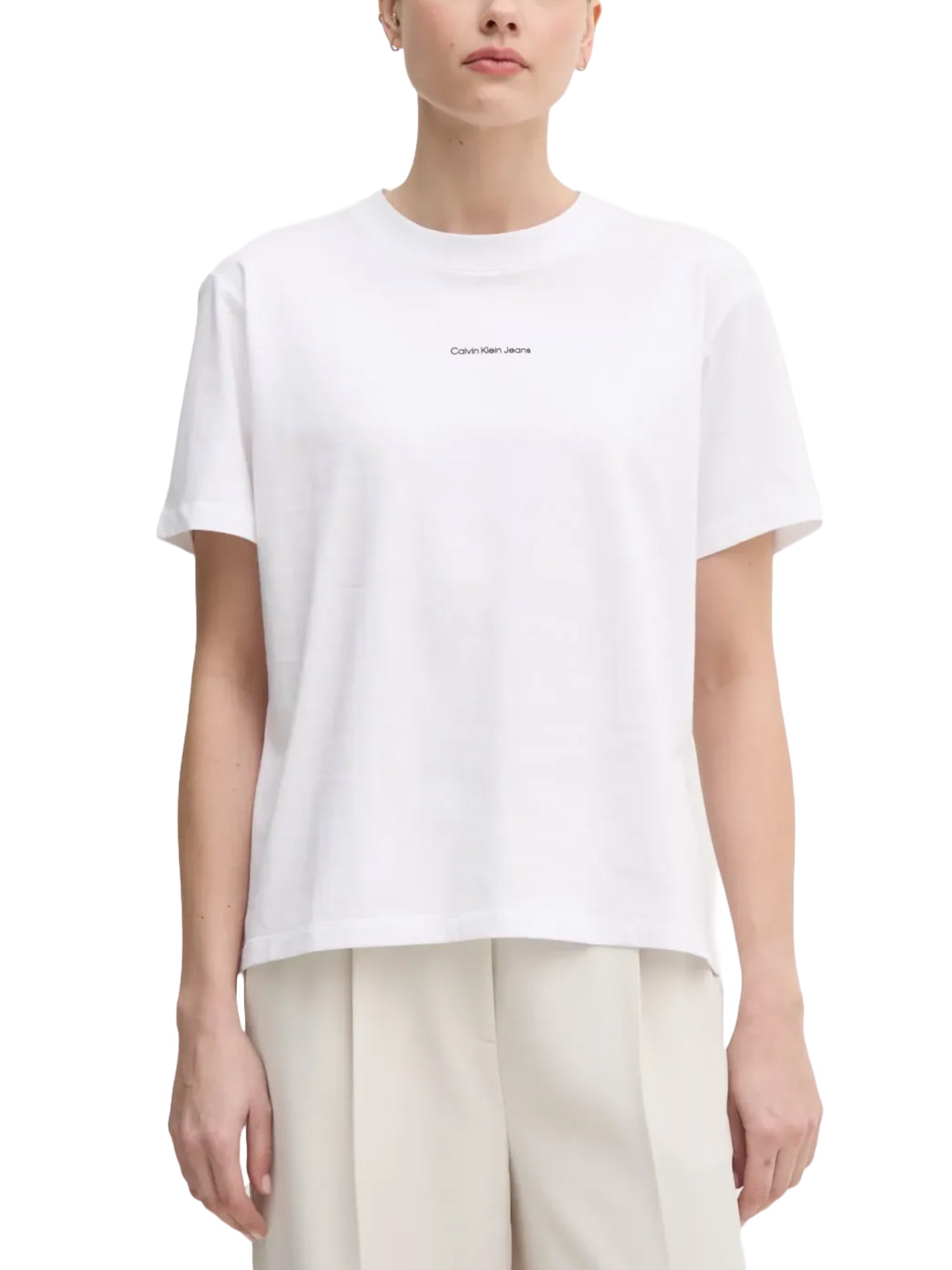 T-shirt Bianco Calvin Klein Jeans