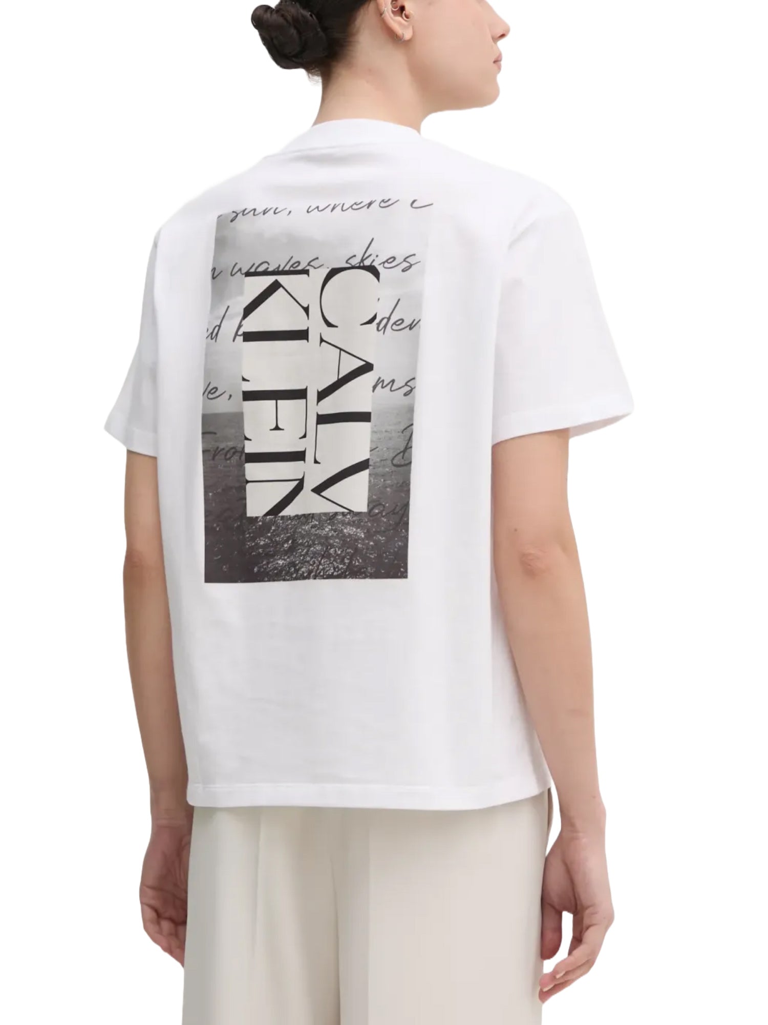 T-shirt Bianco Calvin Klein Jeans