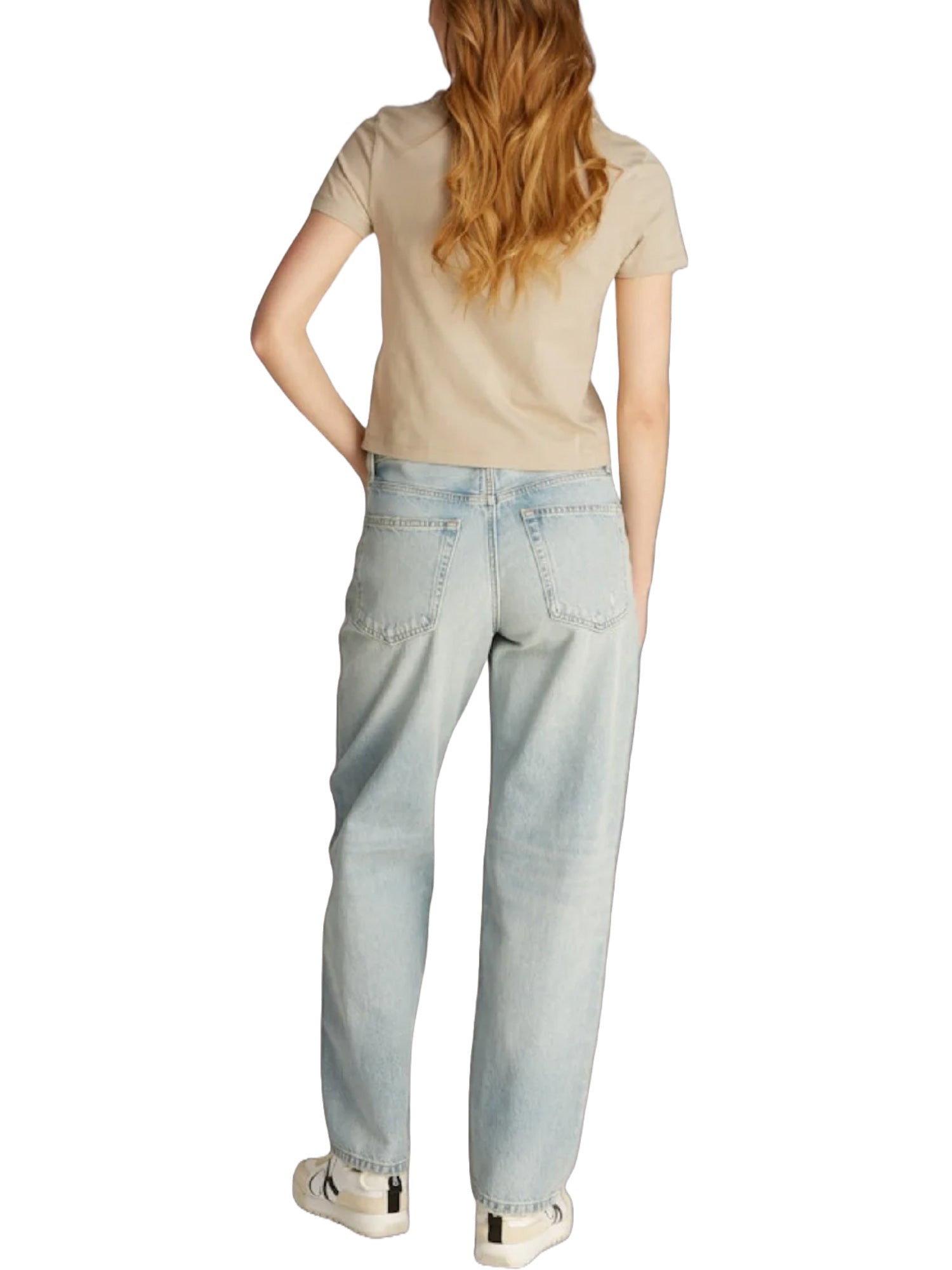 T-shirt Beige Calvin Klein Jeans