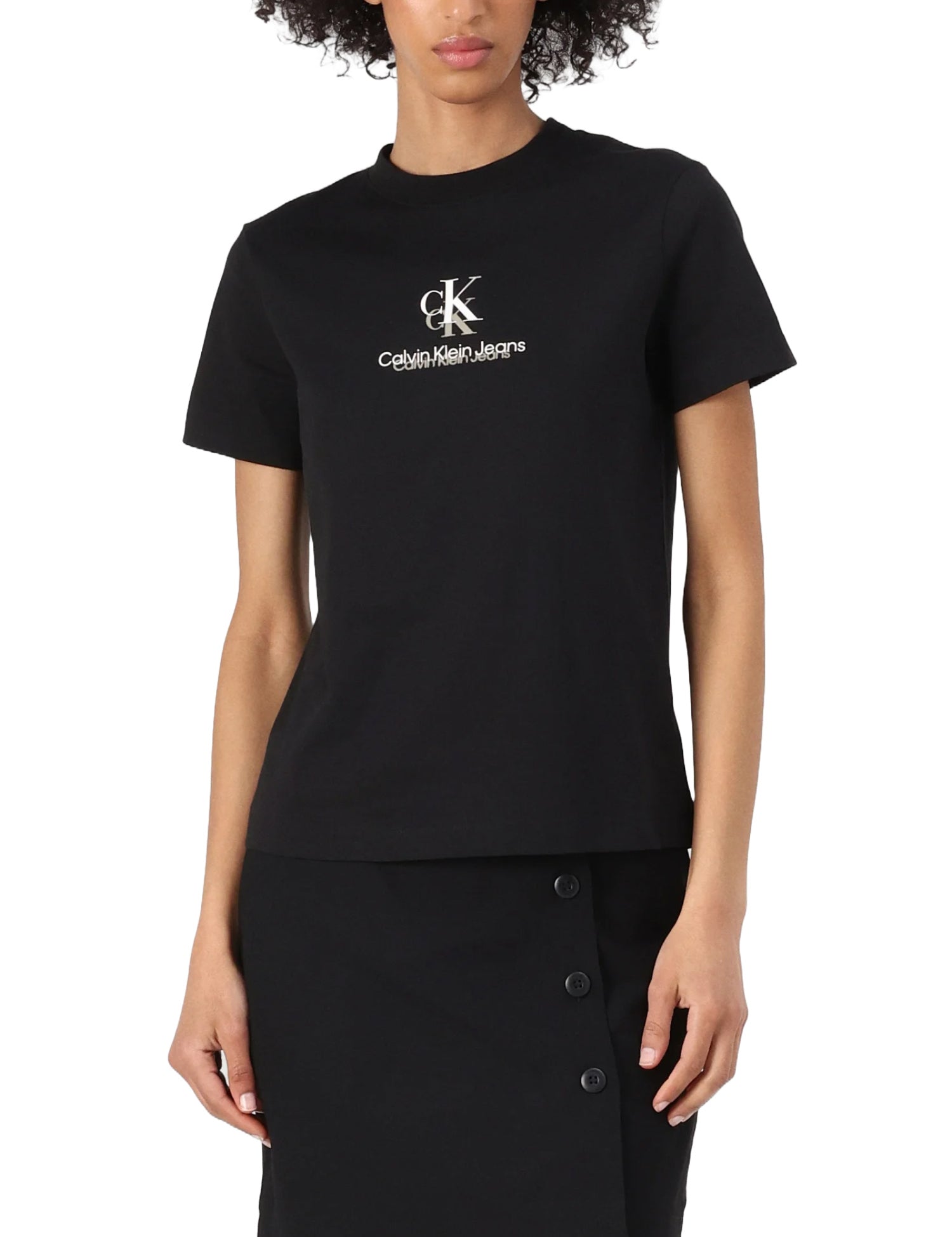 T-shirt Nero Calvin Klein Jeans