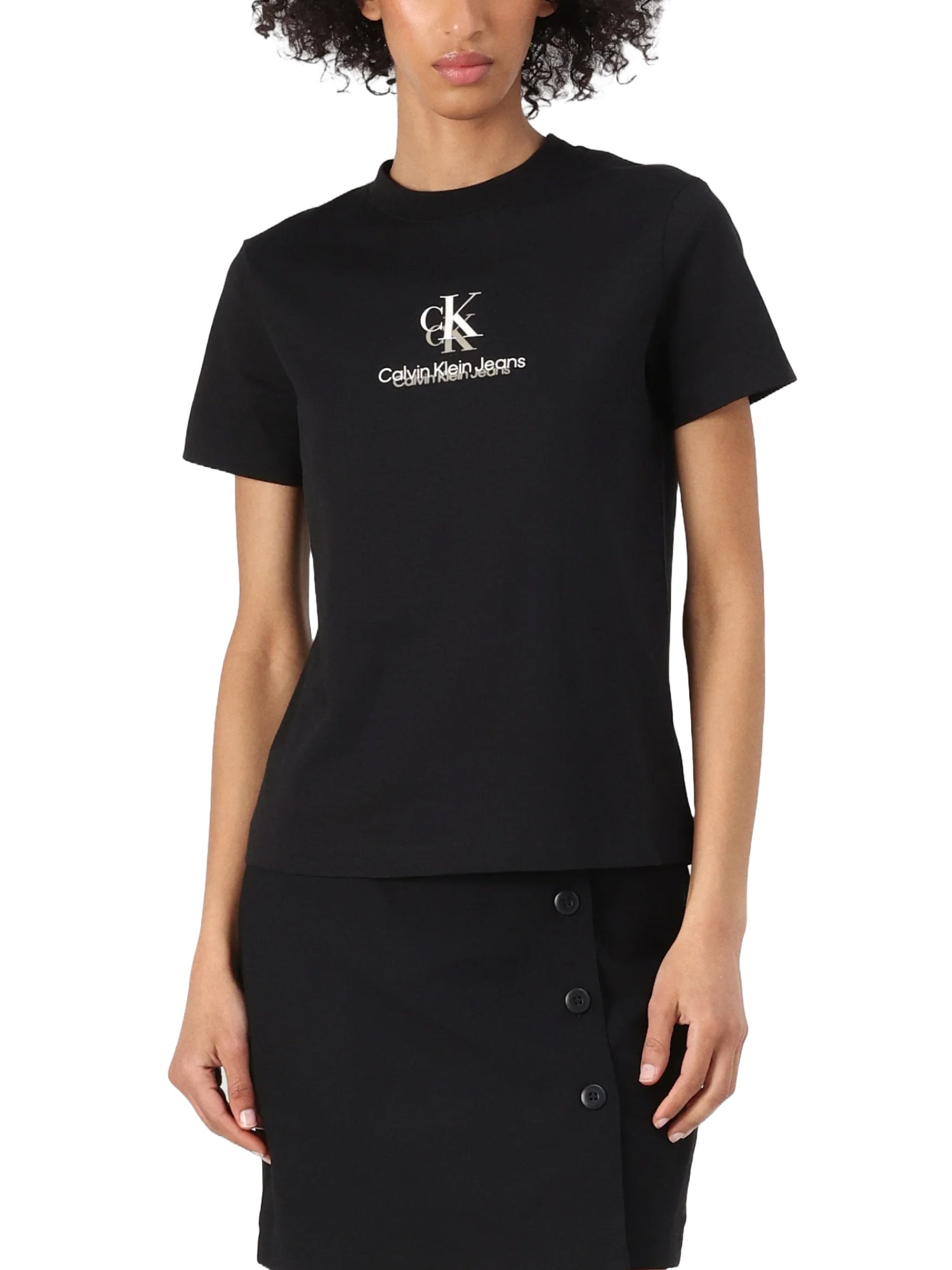 T-shirt Nero Calvin Klein Jeans