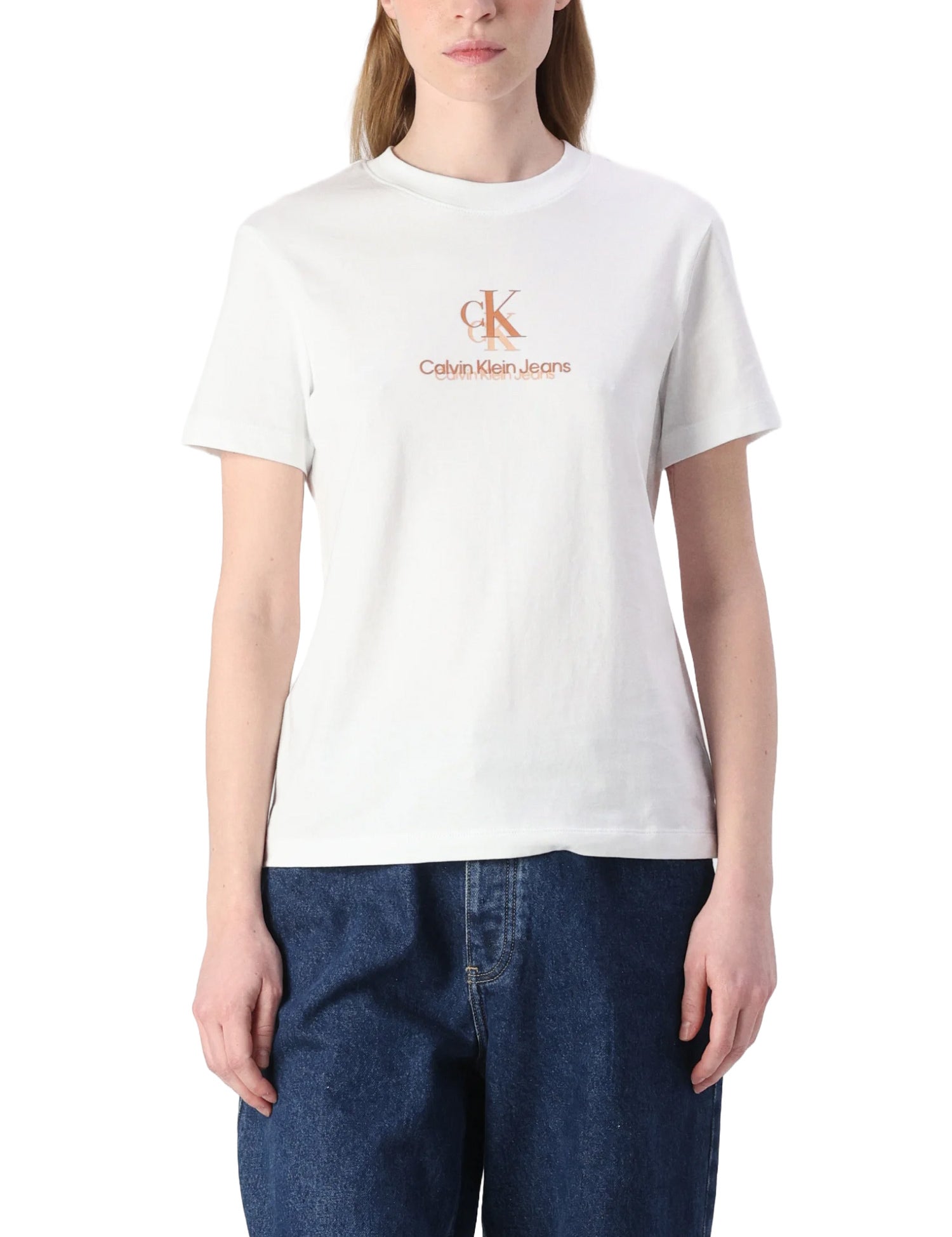 T-shirt Bianco Calvin Klein Jeans