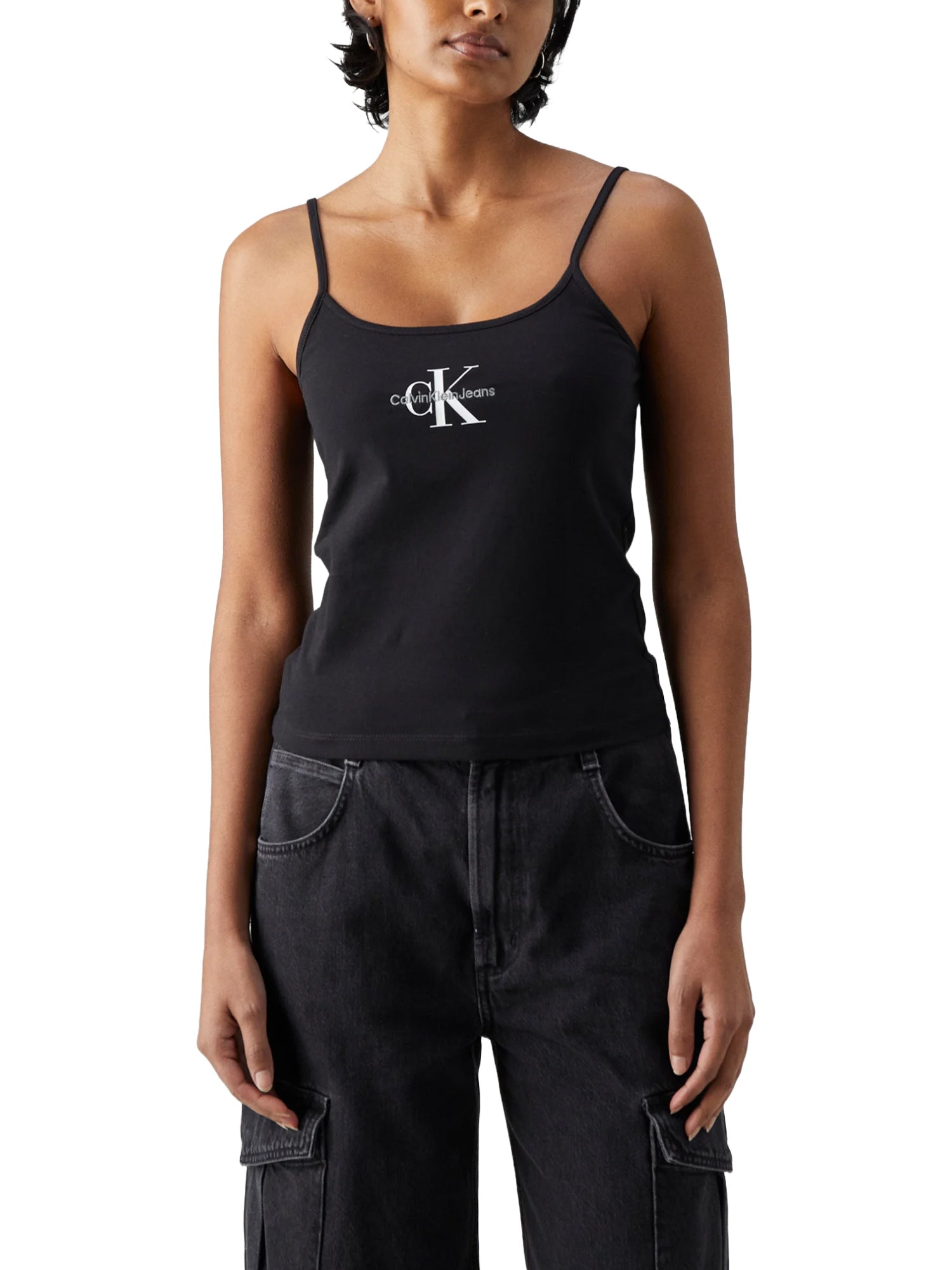 Canotte Nero Calvin Klein Jeans