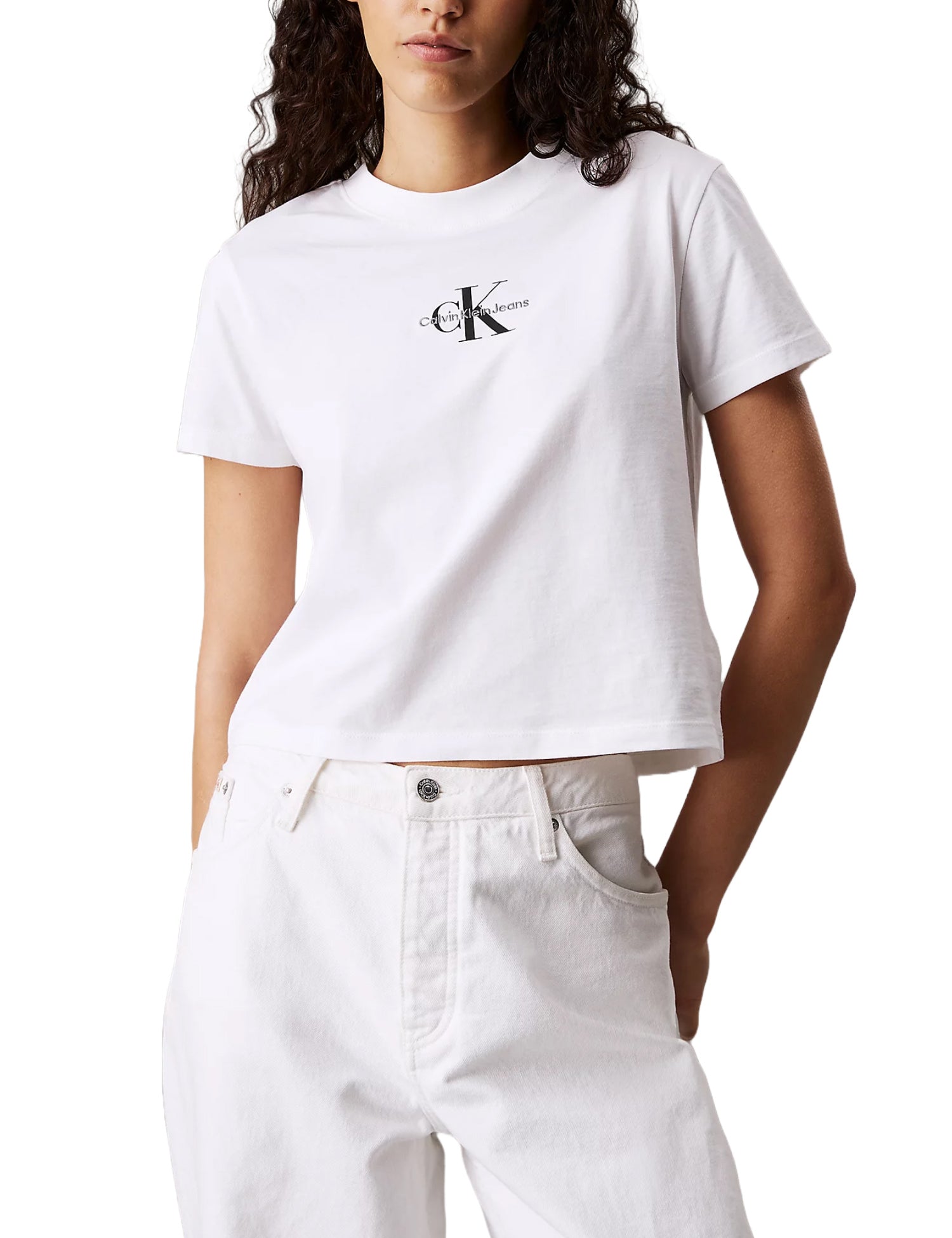 T-shirt Bianco Calvin Klein Jeans