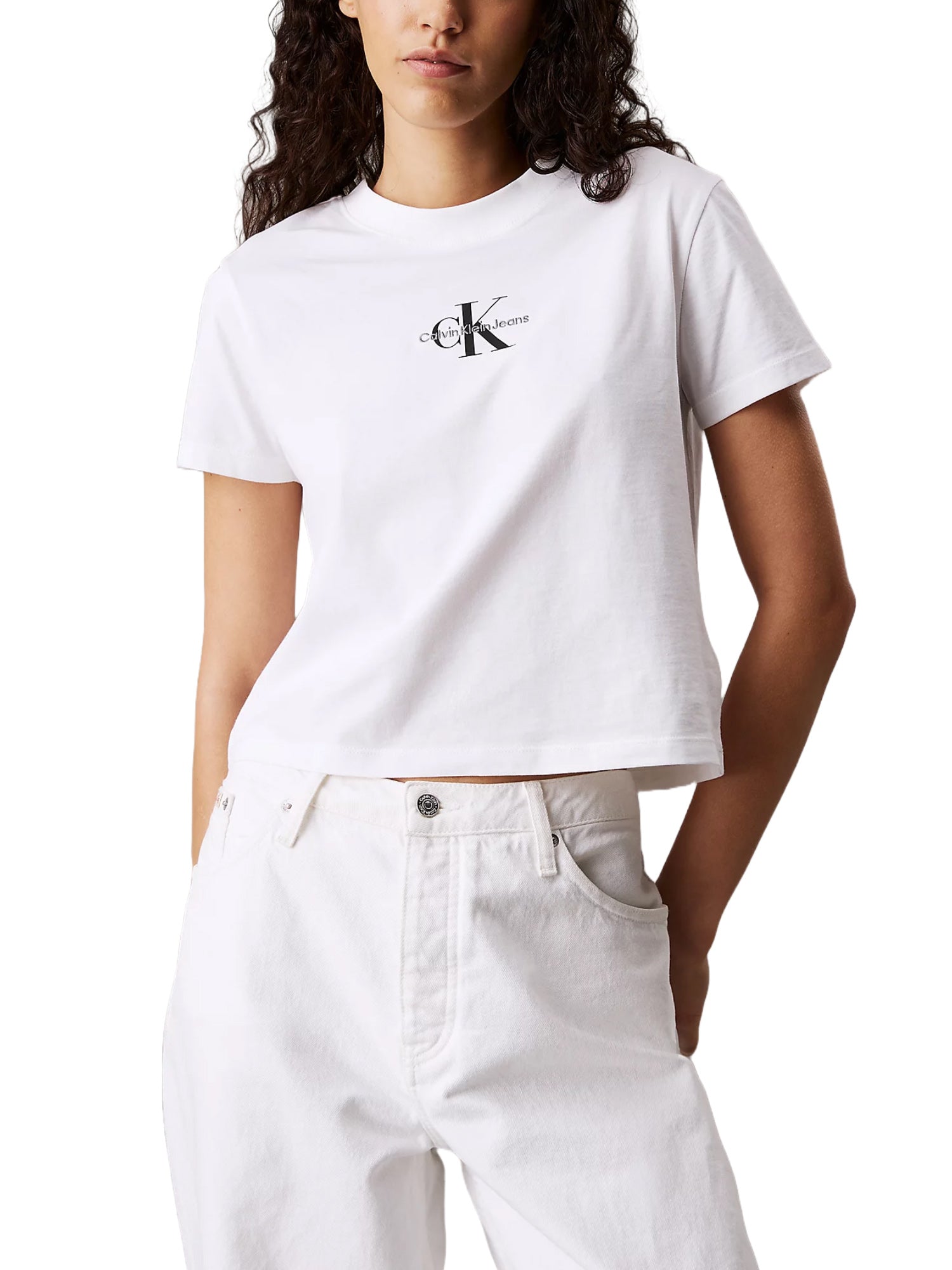 T-shirt Bianco Calvin Klein Jeans