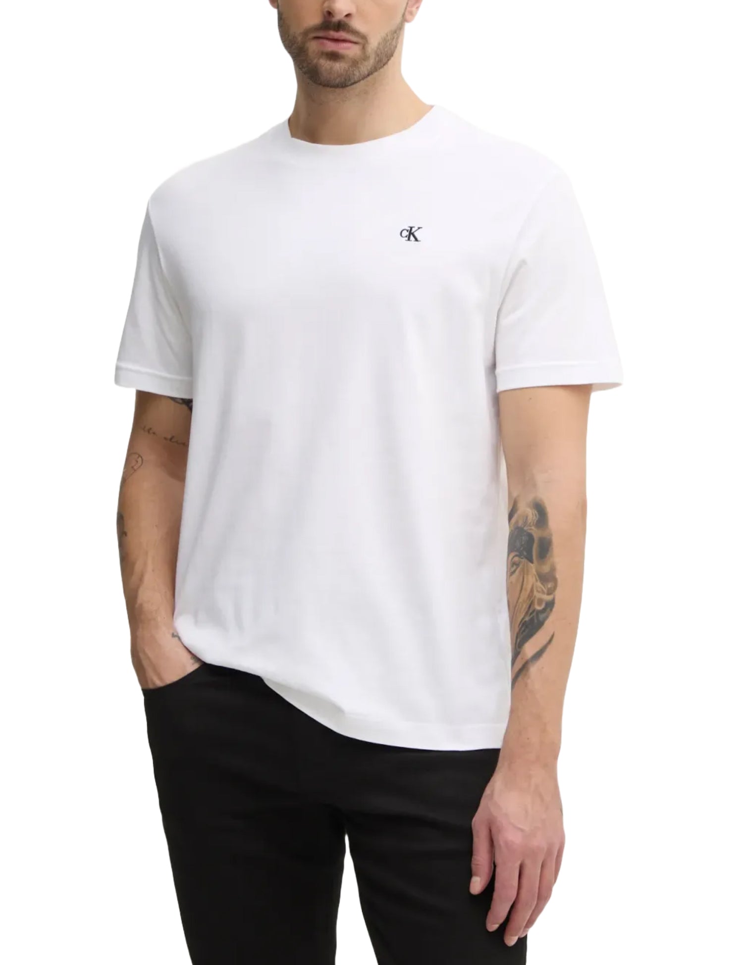 T-shirt Bianco Calvin Klein Jeans