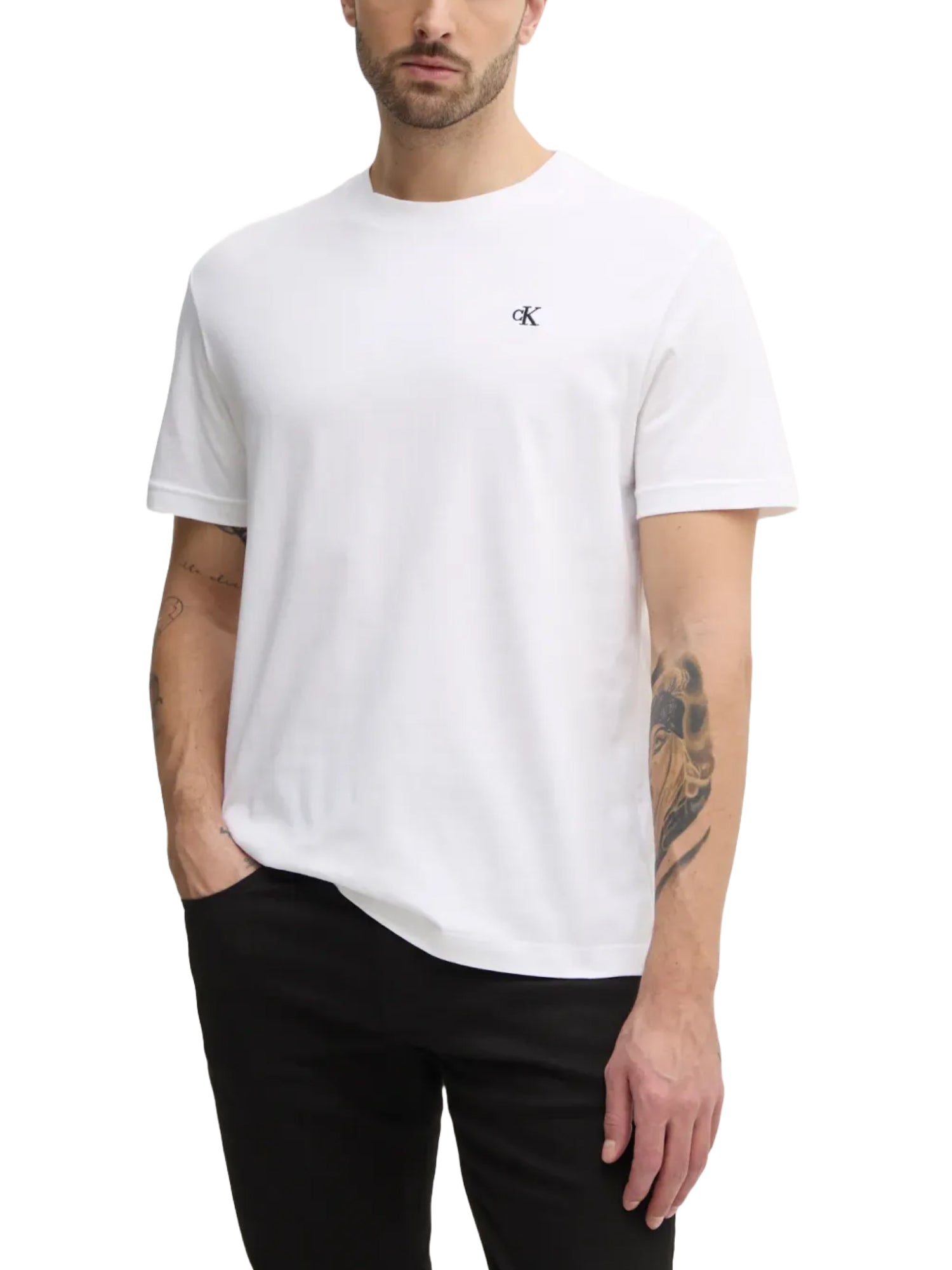 T-shirt Bianco Calvin Klein Jeans