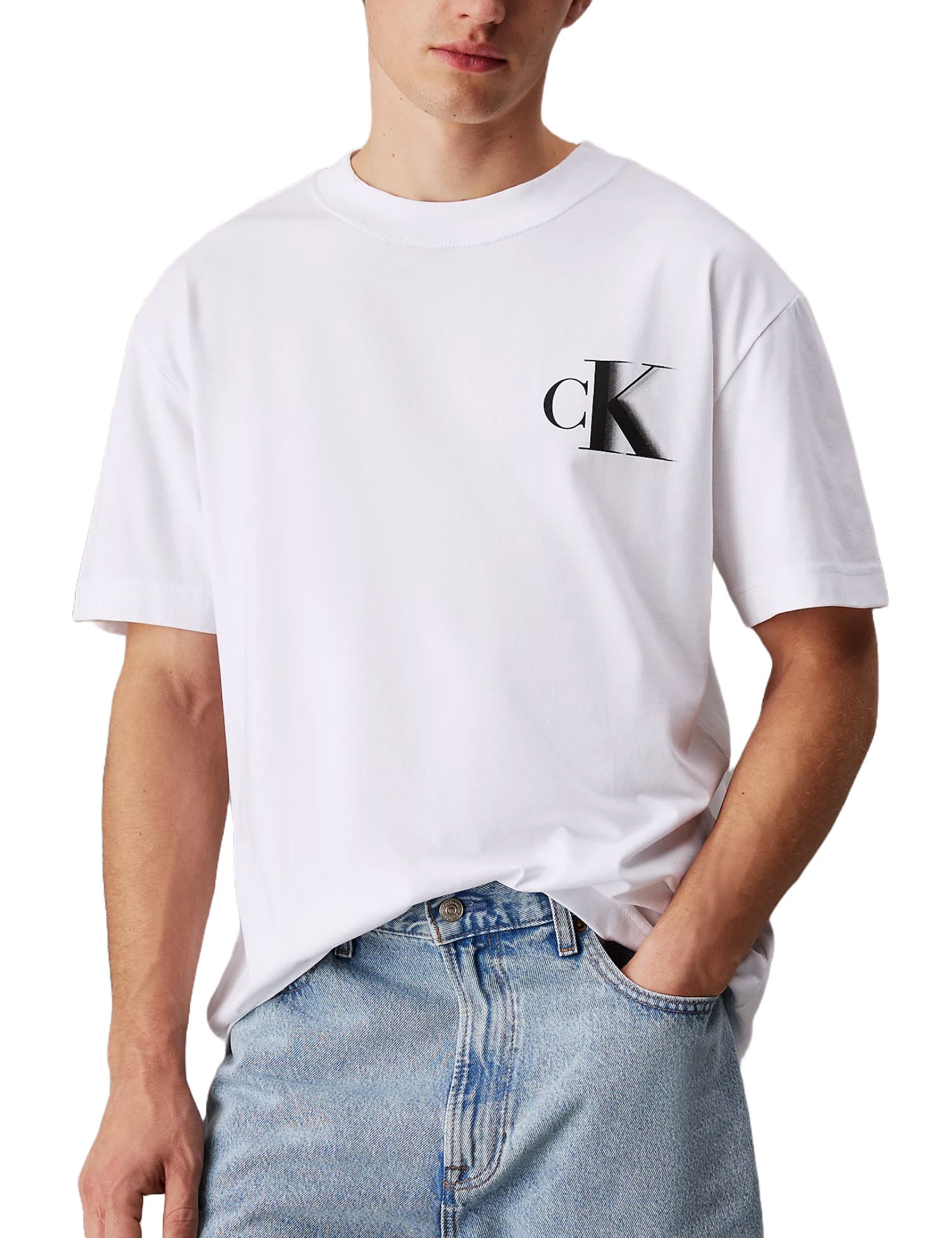 T-shirt Bianco Calvin Klein Jeans
