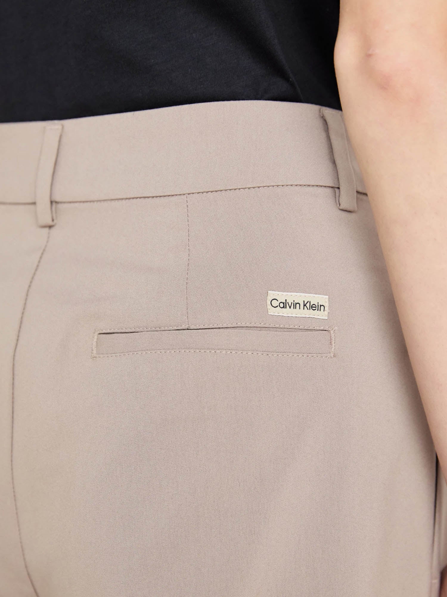 Pantaloni Tortora Calvin Klein Jeans