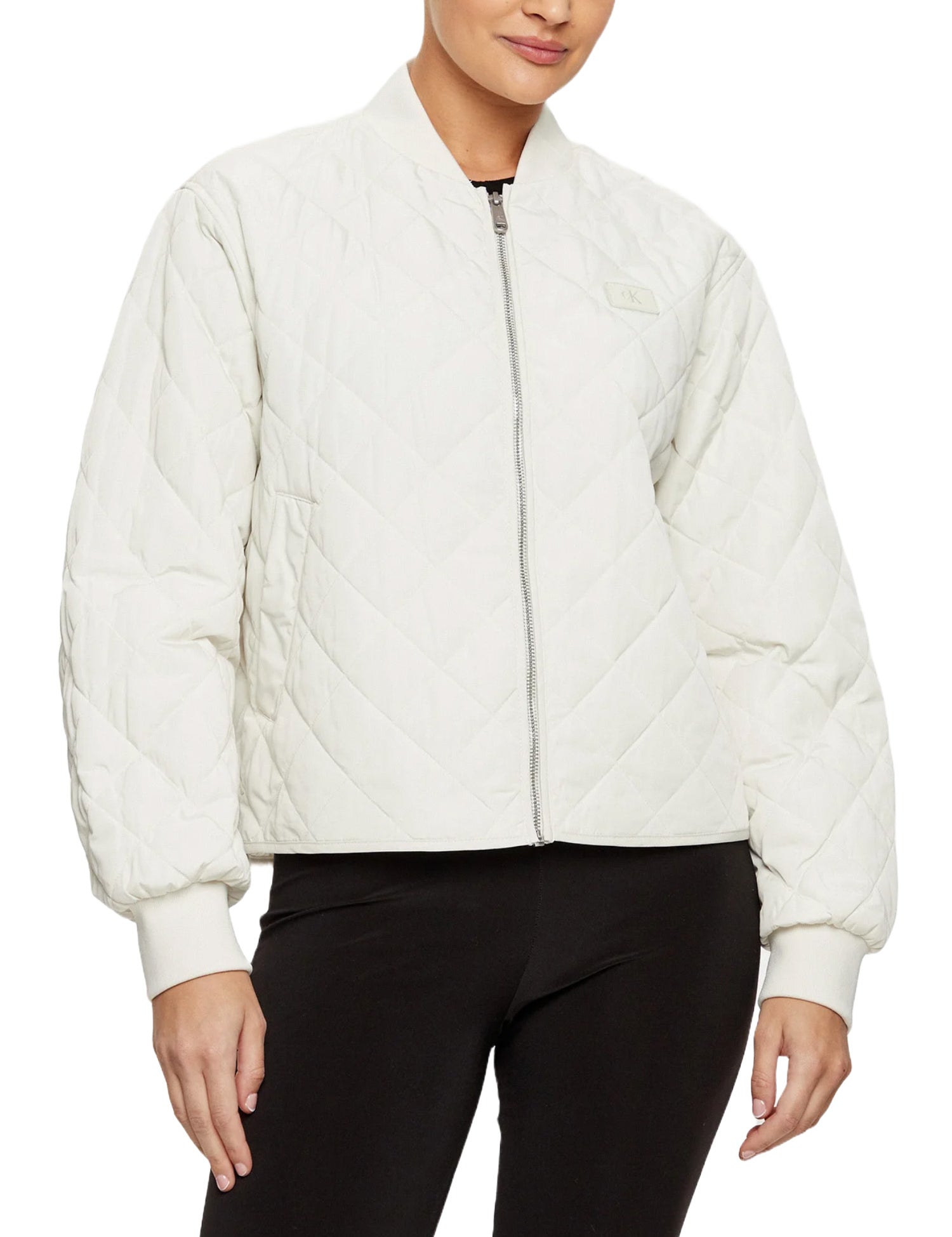 Giacche Avorio Calvin Klein Jeans