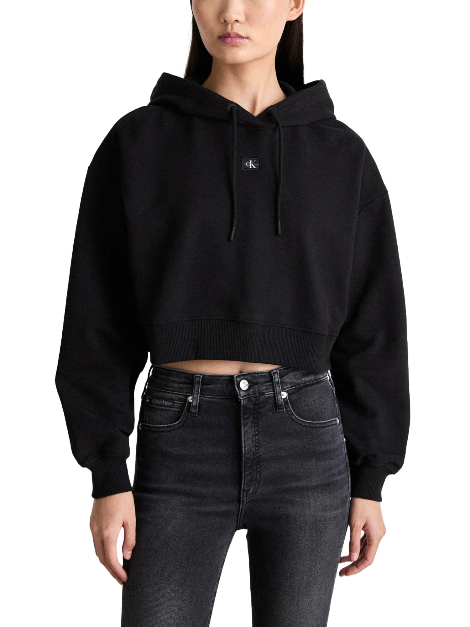 Felpe Nero Calvin Klein Jeans