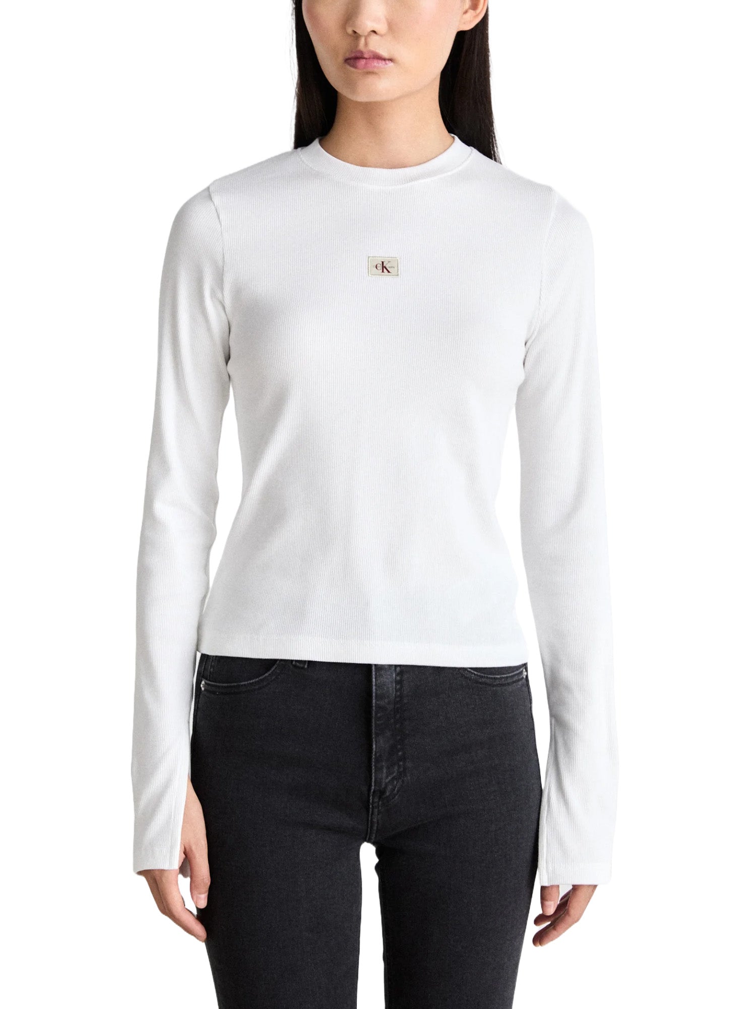 T-shirt Bianco Calvin Klein Jeans