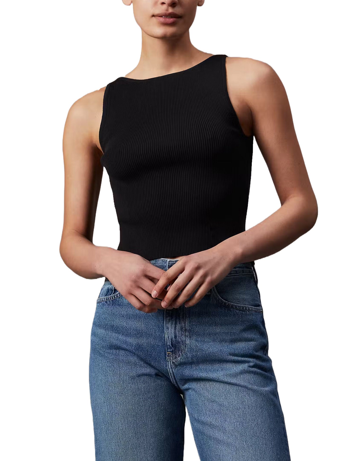 Canotte Nero Calvin Klein Jeans