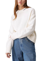 Maglioncini Avorio Calvin Klein Jeans