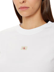 T-shirt Bianco Calvin Klein Jeans