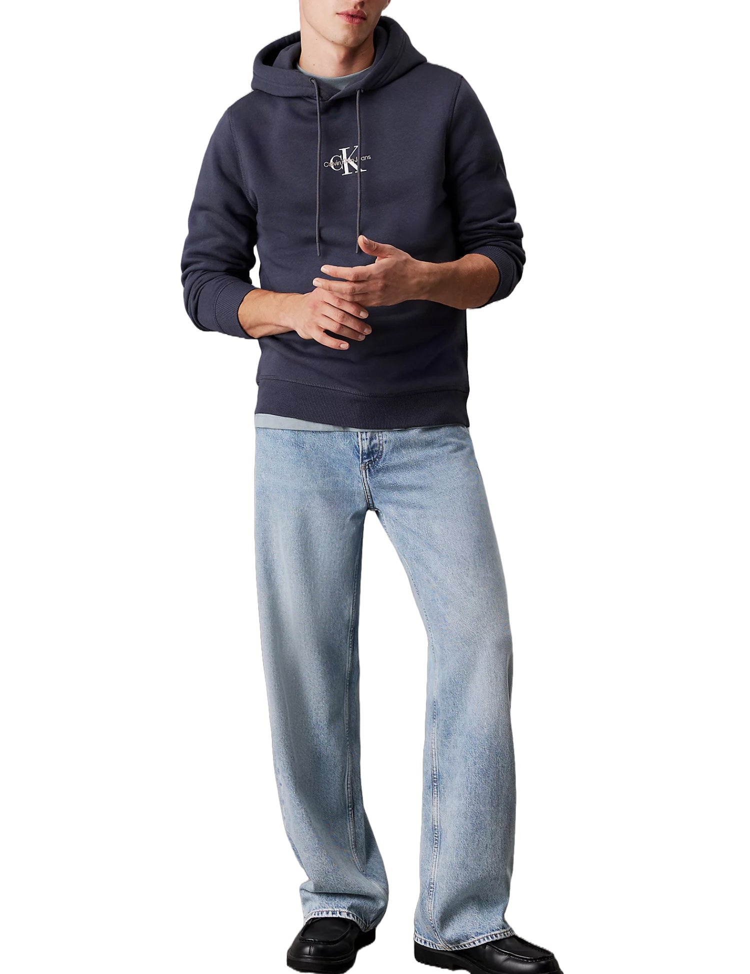 Felpe Blu Calvin Klein Jeans