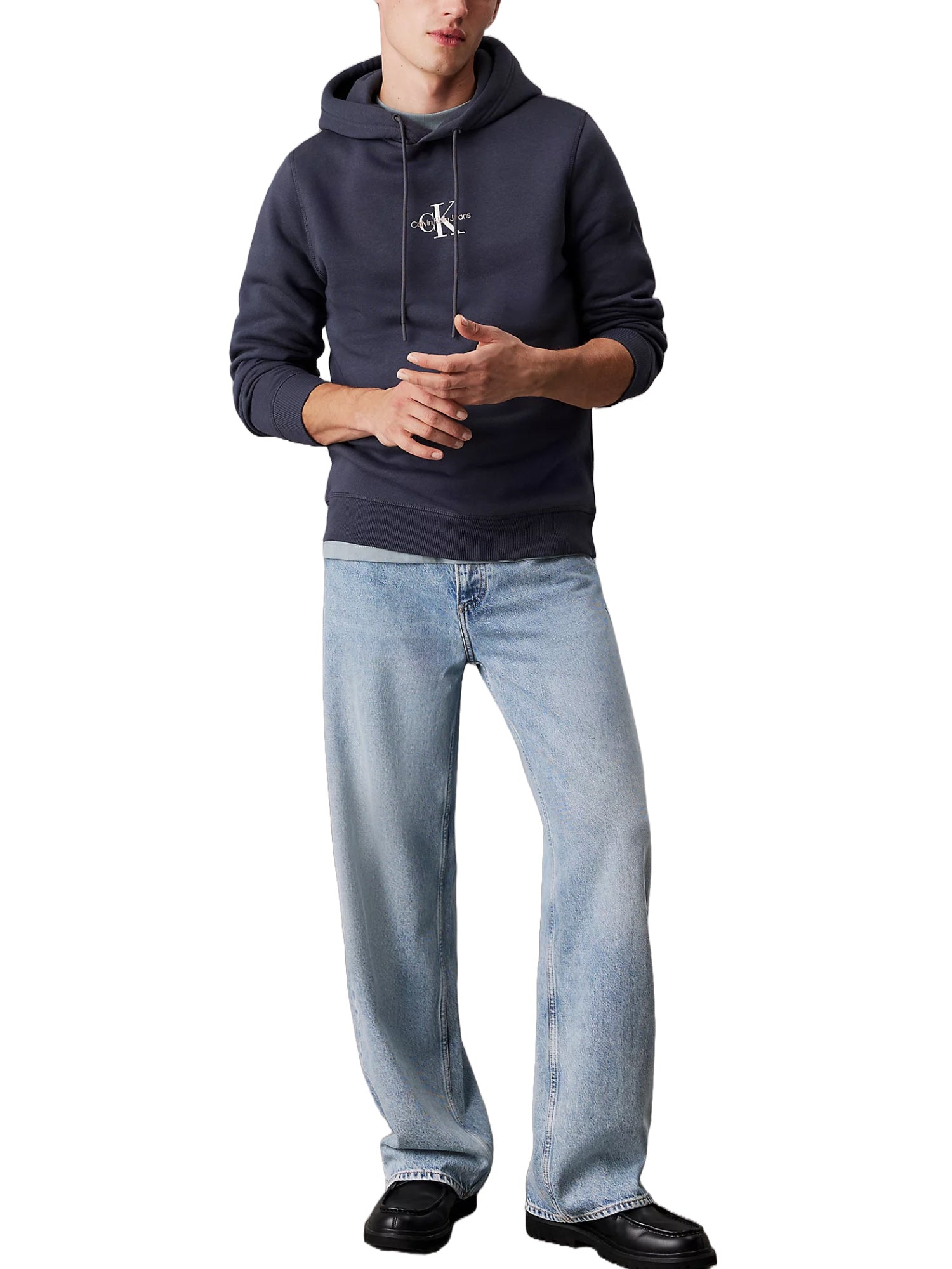 Felpe Blu Calvin Klein Jeans