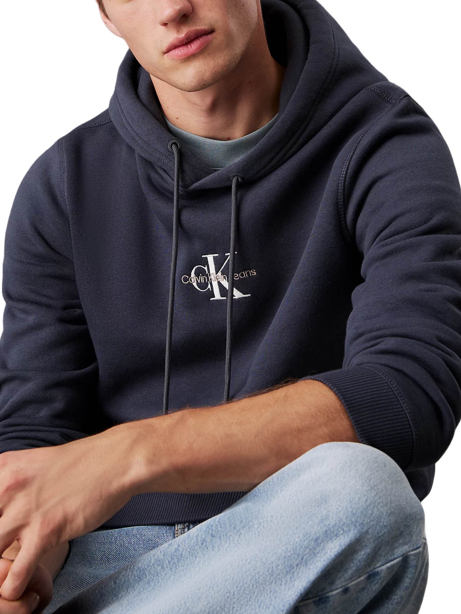 Felpe Blu Calvin Klein Jeans