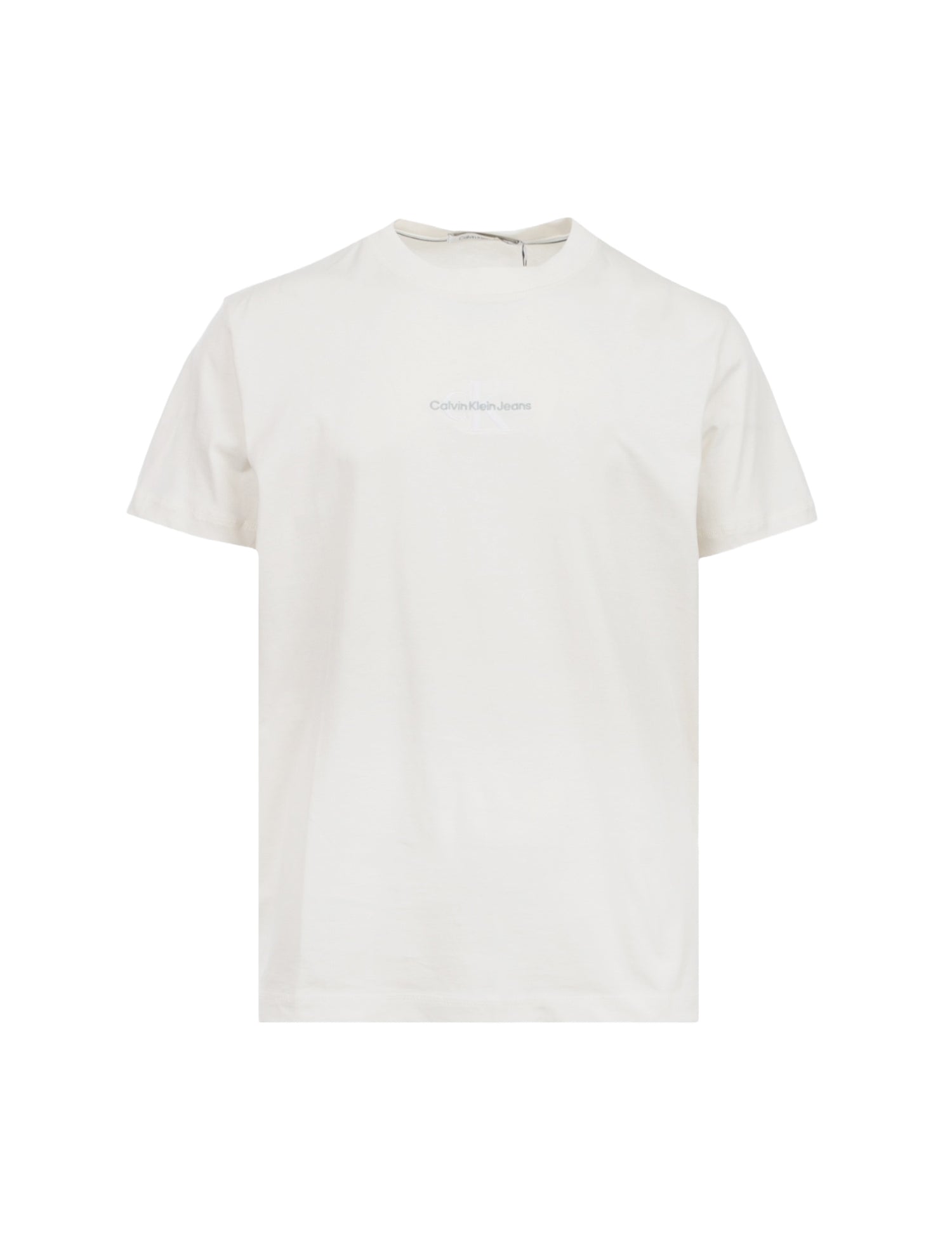T-shirt Avorio Calvin Klein Jeans