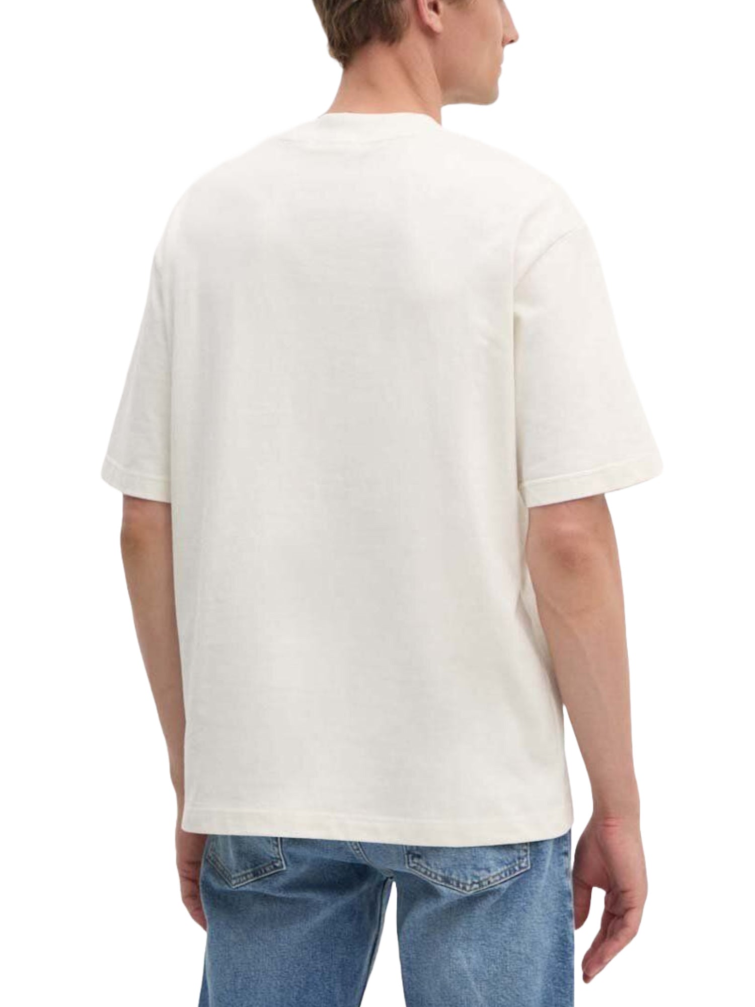 T-shirt Avorio Calvin Klein Jeans