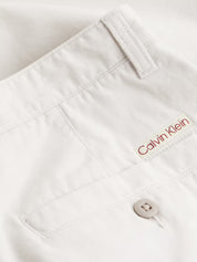 Pantaloni Avorio Calvin Klein Jeans
