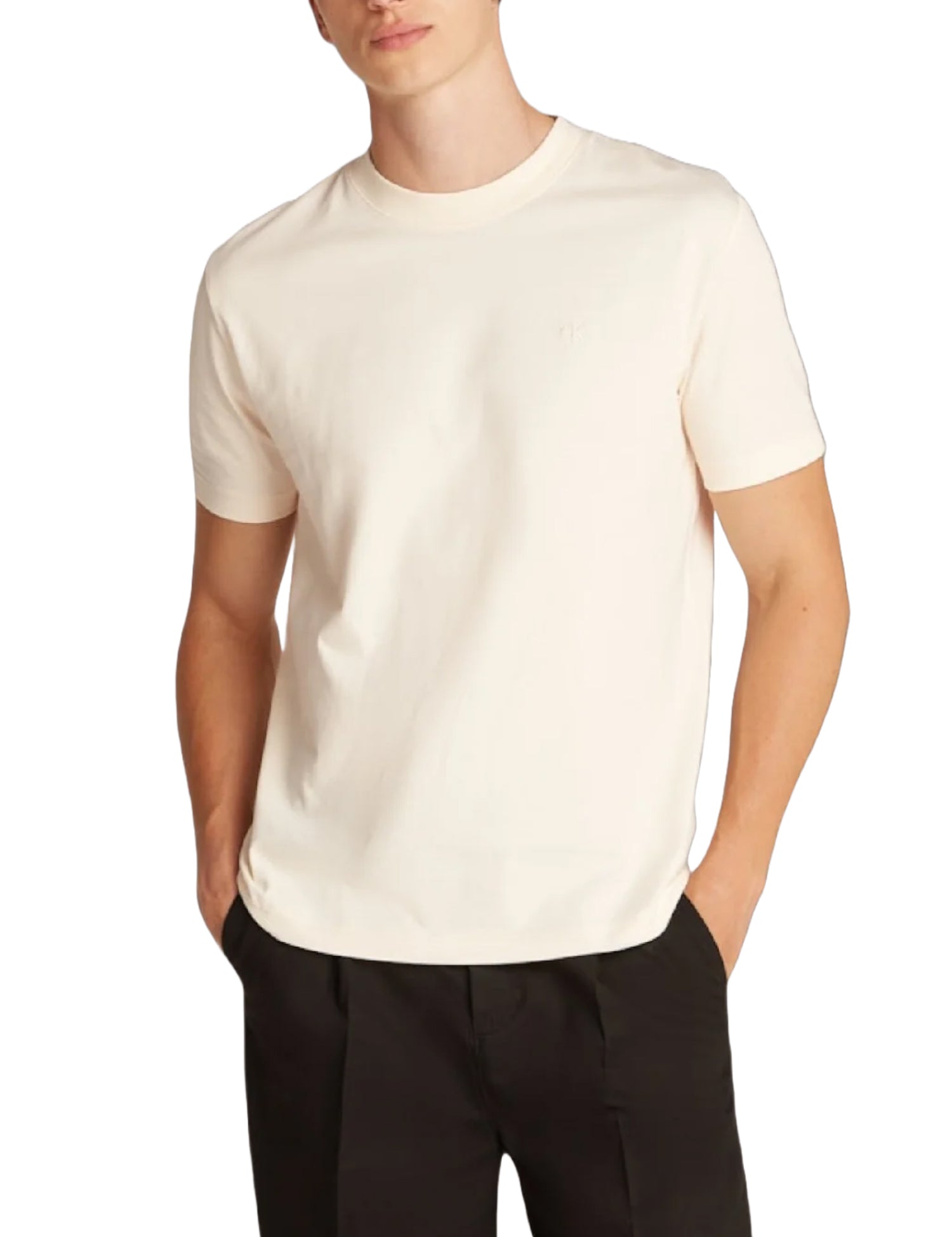 T-shirt Avorio Calvin Klein Jeans