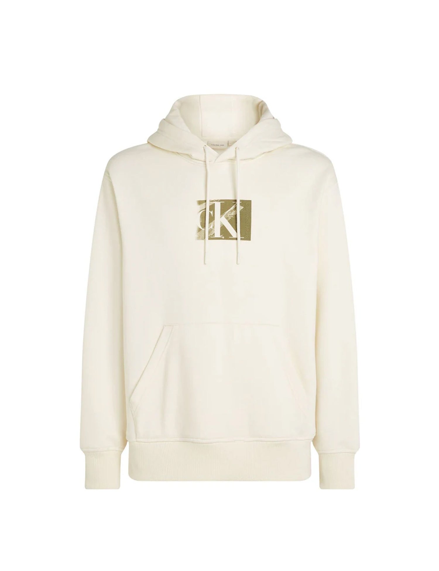 Felpe Avorio Calvin Klein Jeans