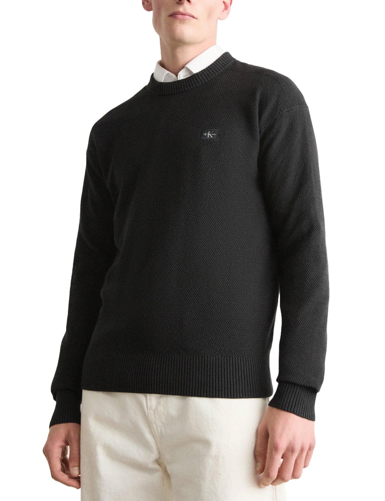 Maglioncini Nero Calvin Klein Jeans