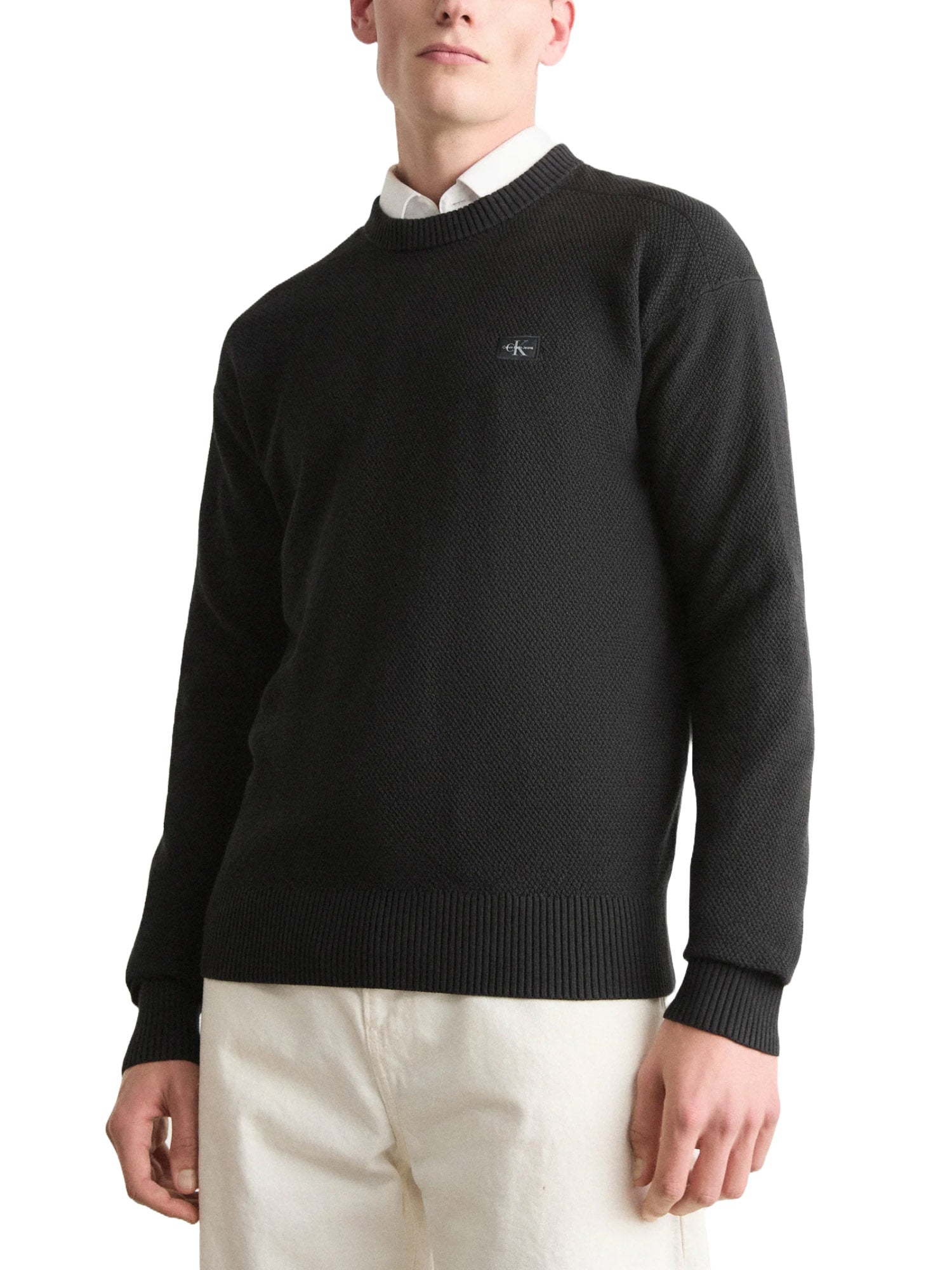 Maglioncini Nero Calvin Klein Jeans