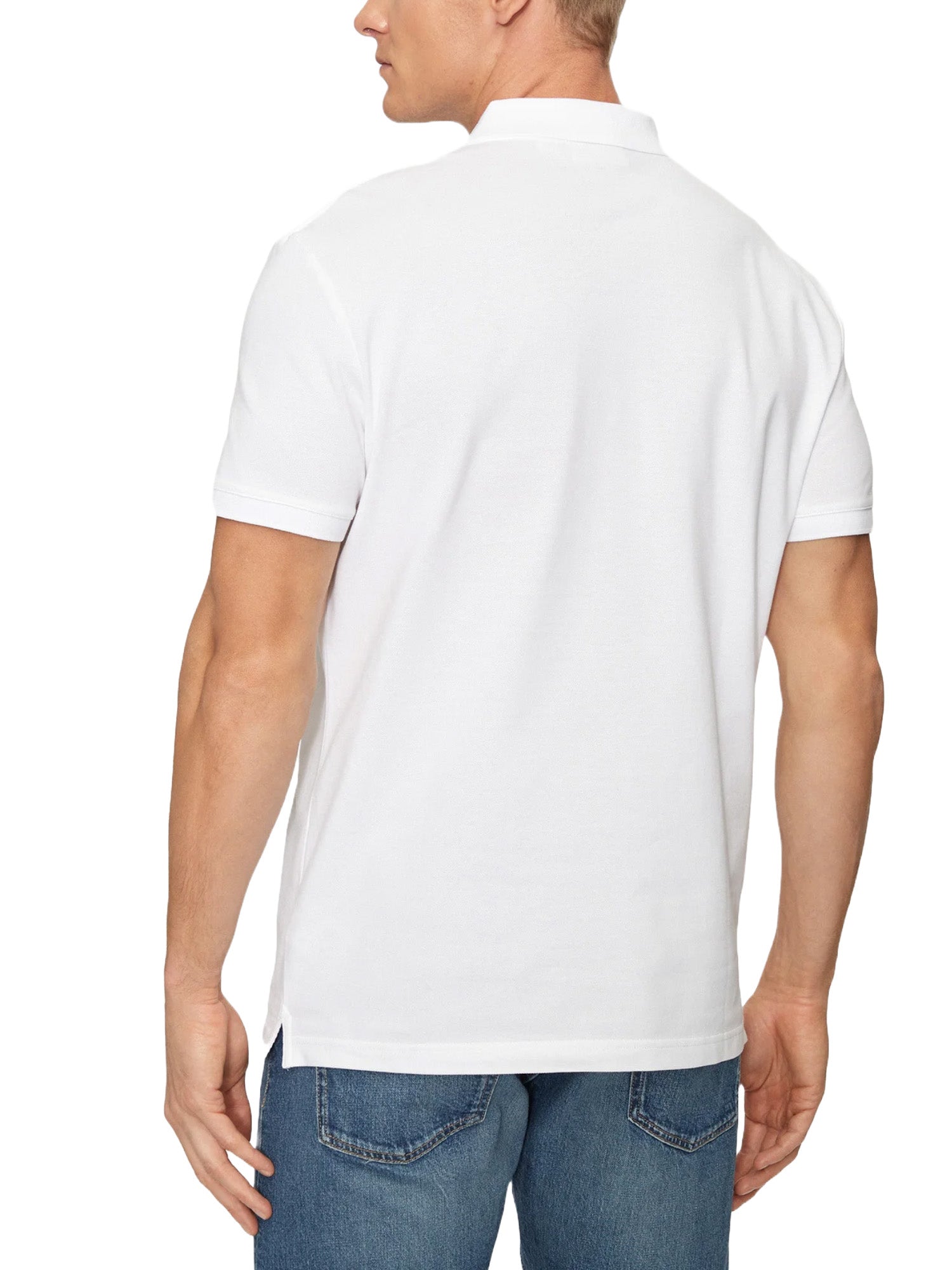 Polo Bianco Calvin Klein Jeans