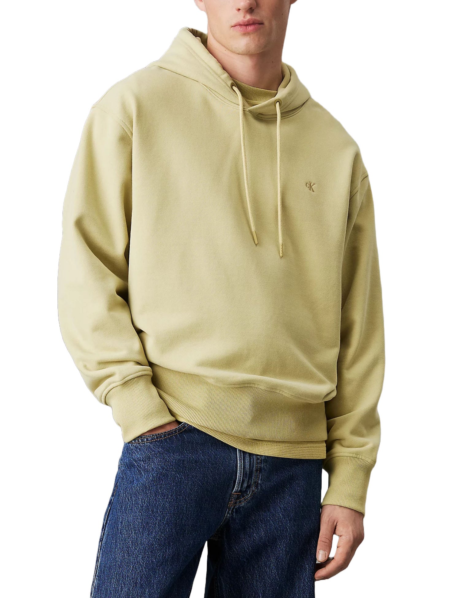 Felpe Verde Calvin Klein Jeans