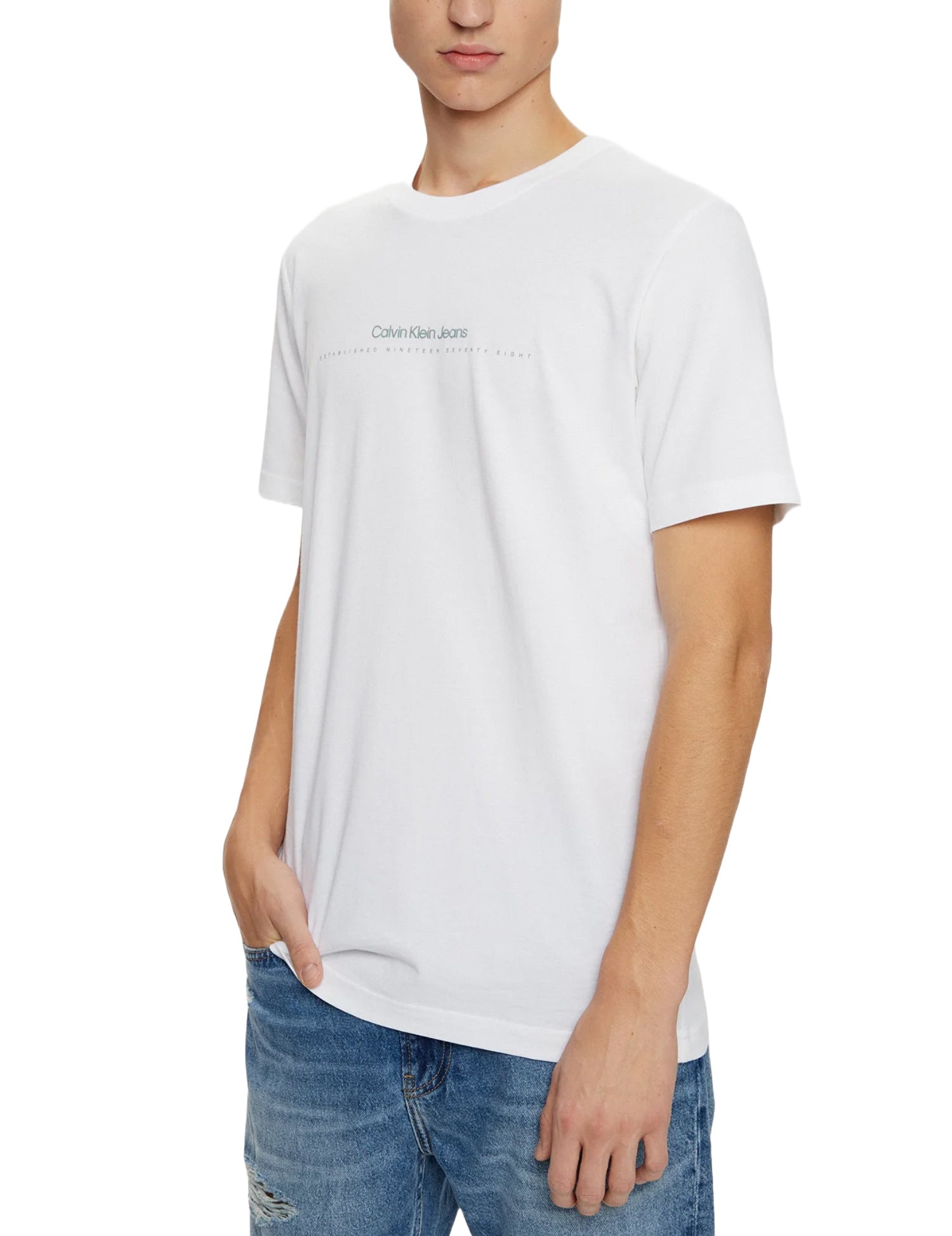T-shirt Bianco Calvin Klein Jeans