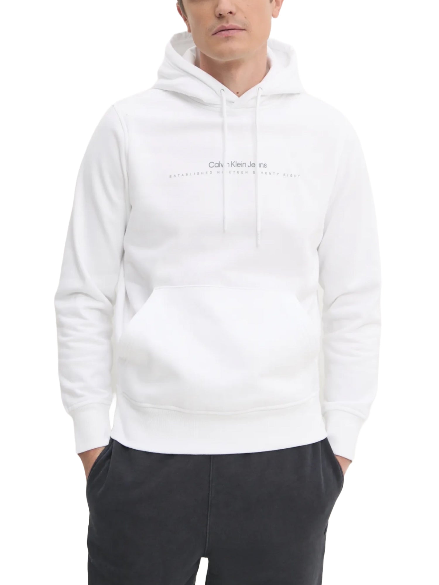 Felpe Bianco Calvin Klein Jeans