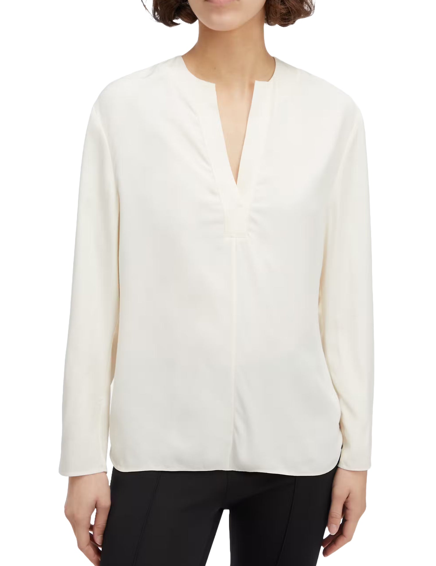 Bluse Avorio Calvin Klein