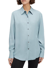 Camicie Blu Calvin Klein