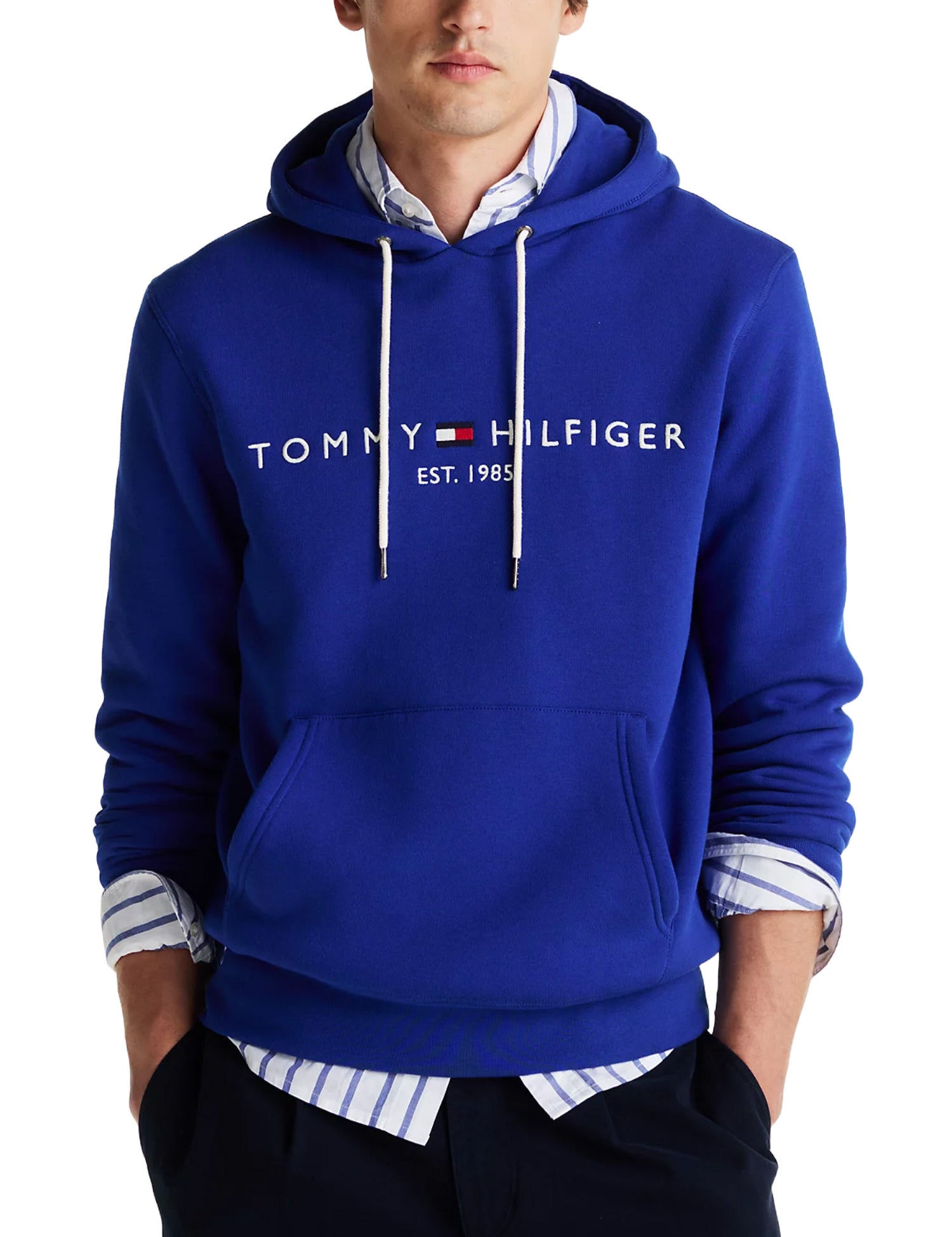 Felpe Blu Chiaro Tommy Hilfiger