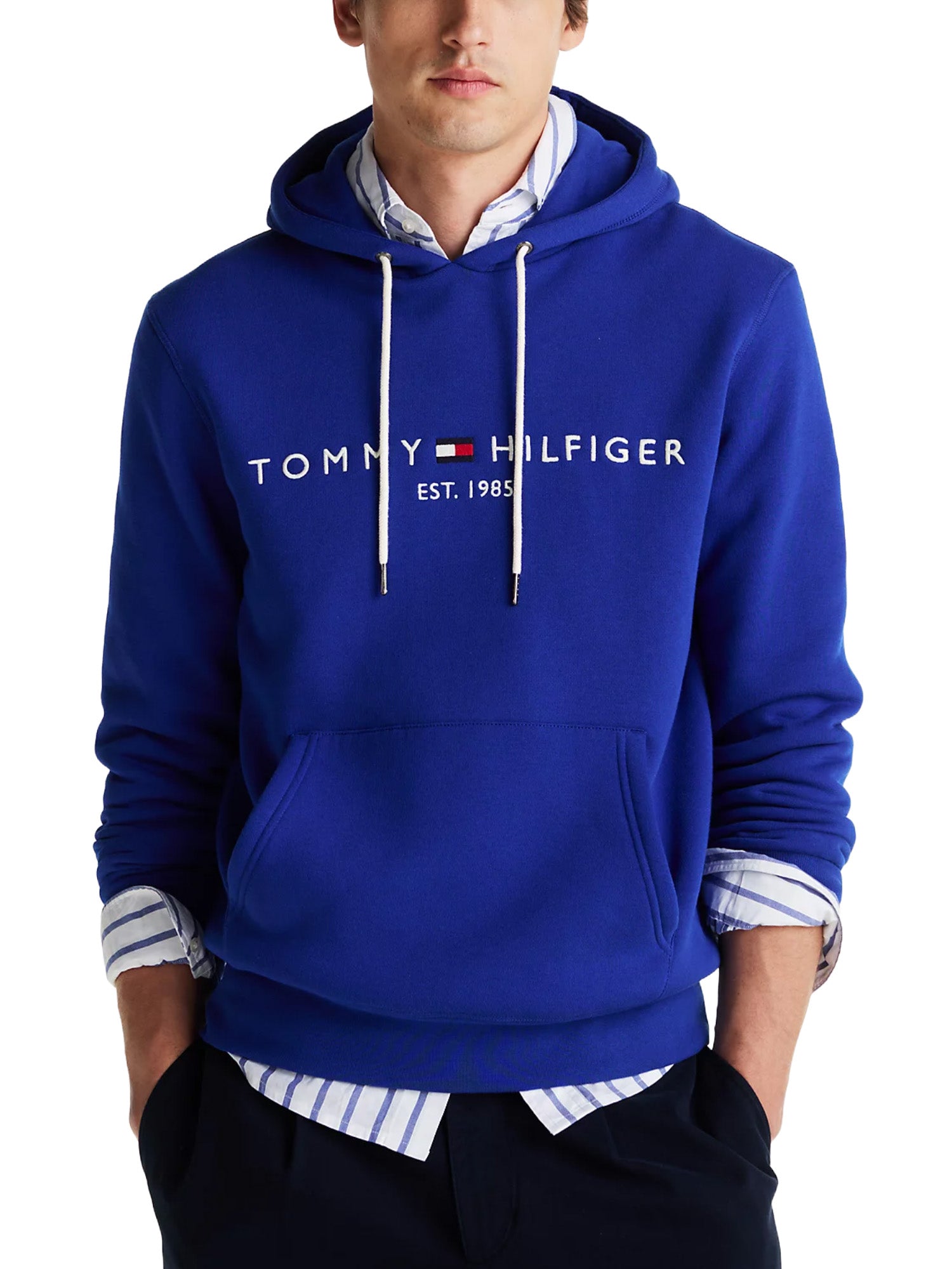 Felpe Blu Chiaro Tommy Hilfiger