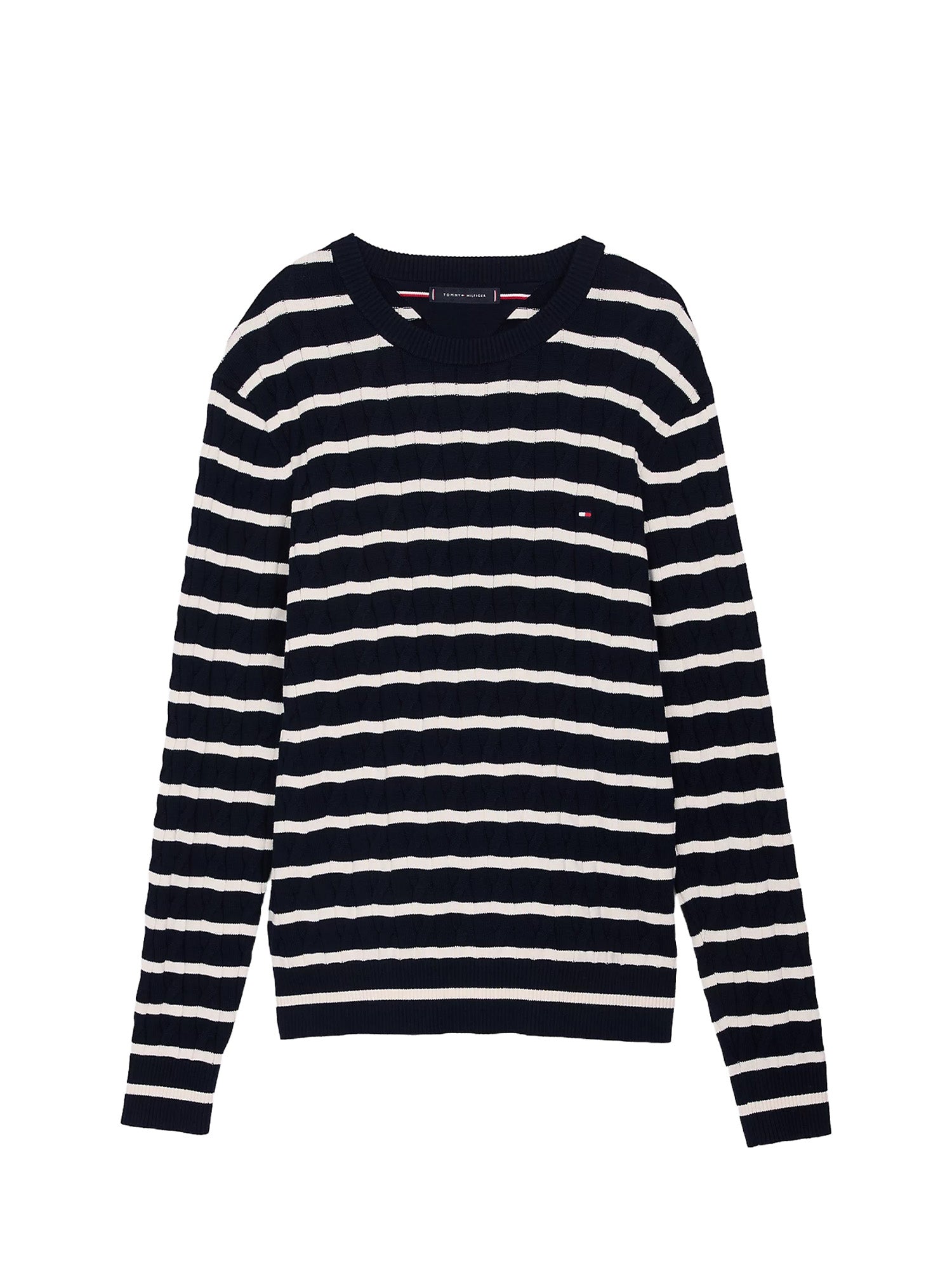 Maglioncini Blu Bianco Tommy Hilfiger