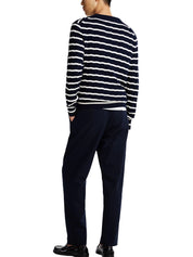 Maglioncini Blu Bianco Tommy Hilfiger