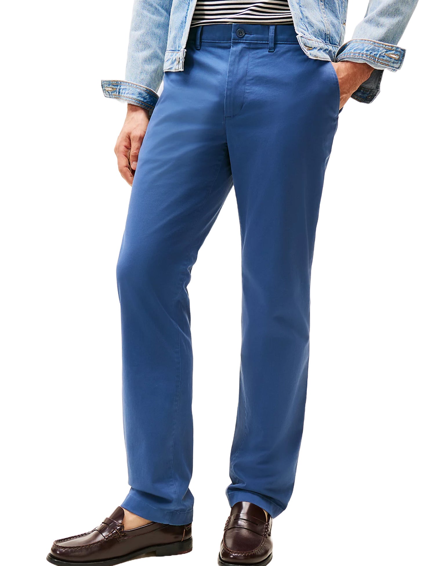 Pantaloni Blu Tommy Hilfiger