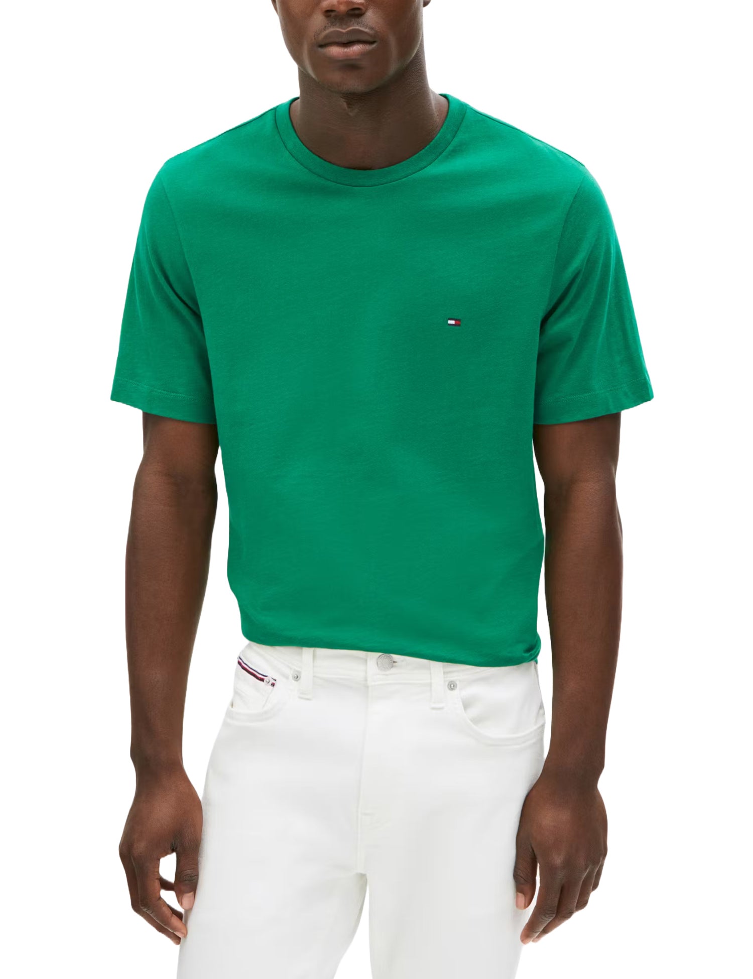 T-shirt Verde Tommy Hilfiger