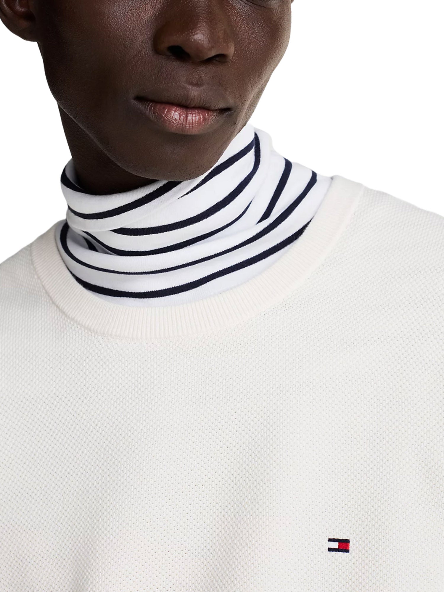 Maglioncini Avorio Tommy Hilfiger