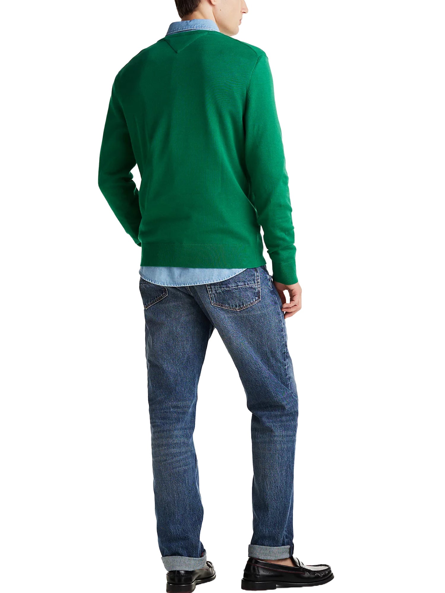 Maglioncini Verde Tommy Hilfiger